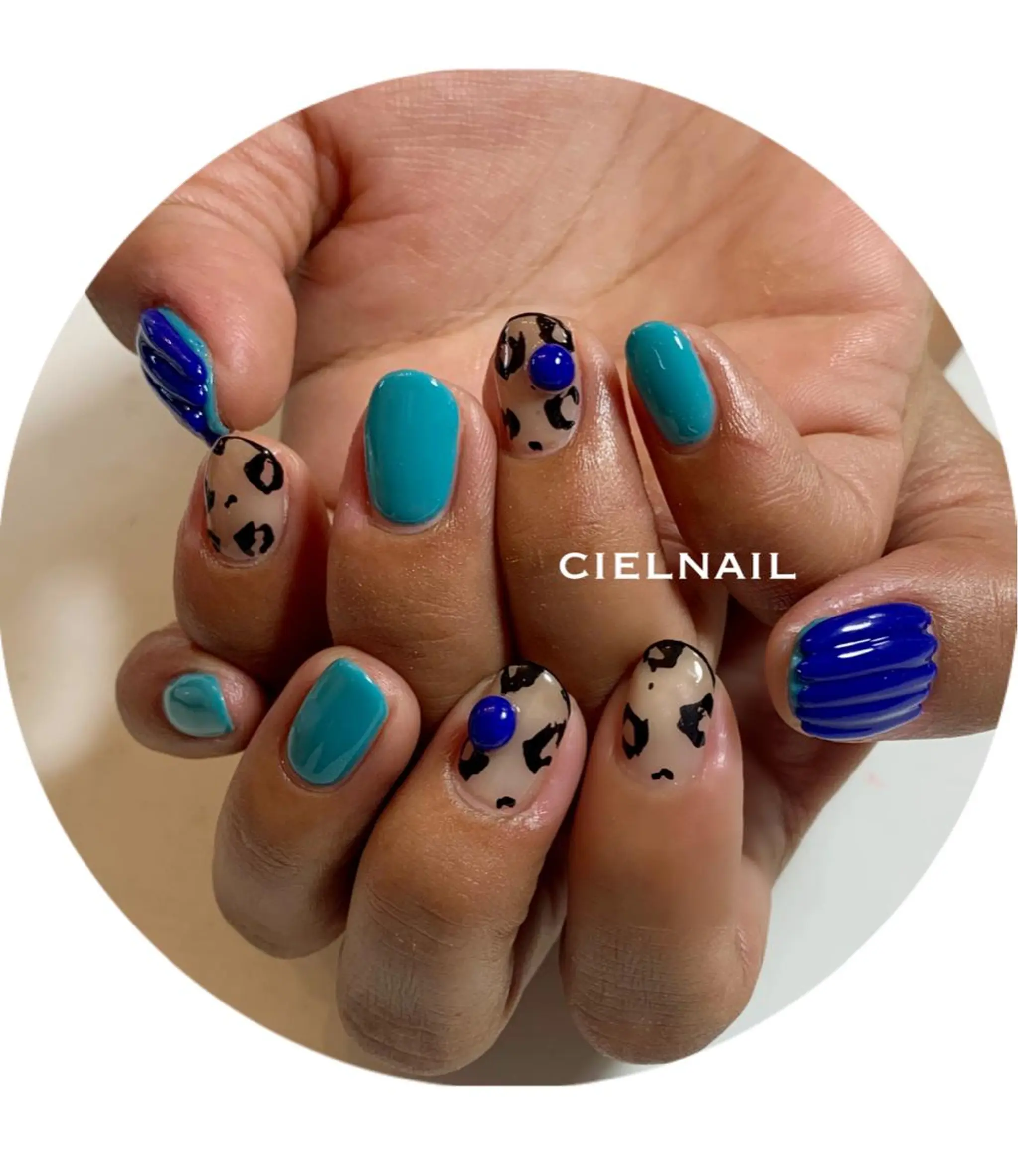 ミディアム cielnail 祇園のネイルデザイン