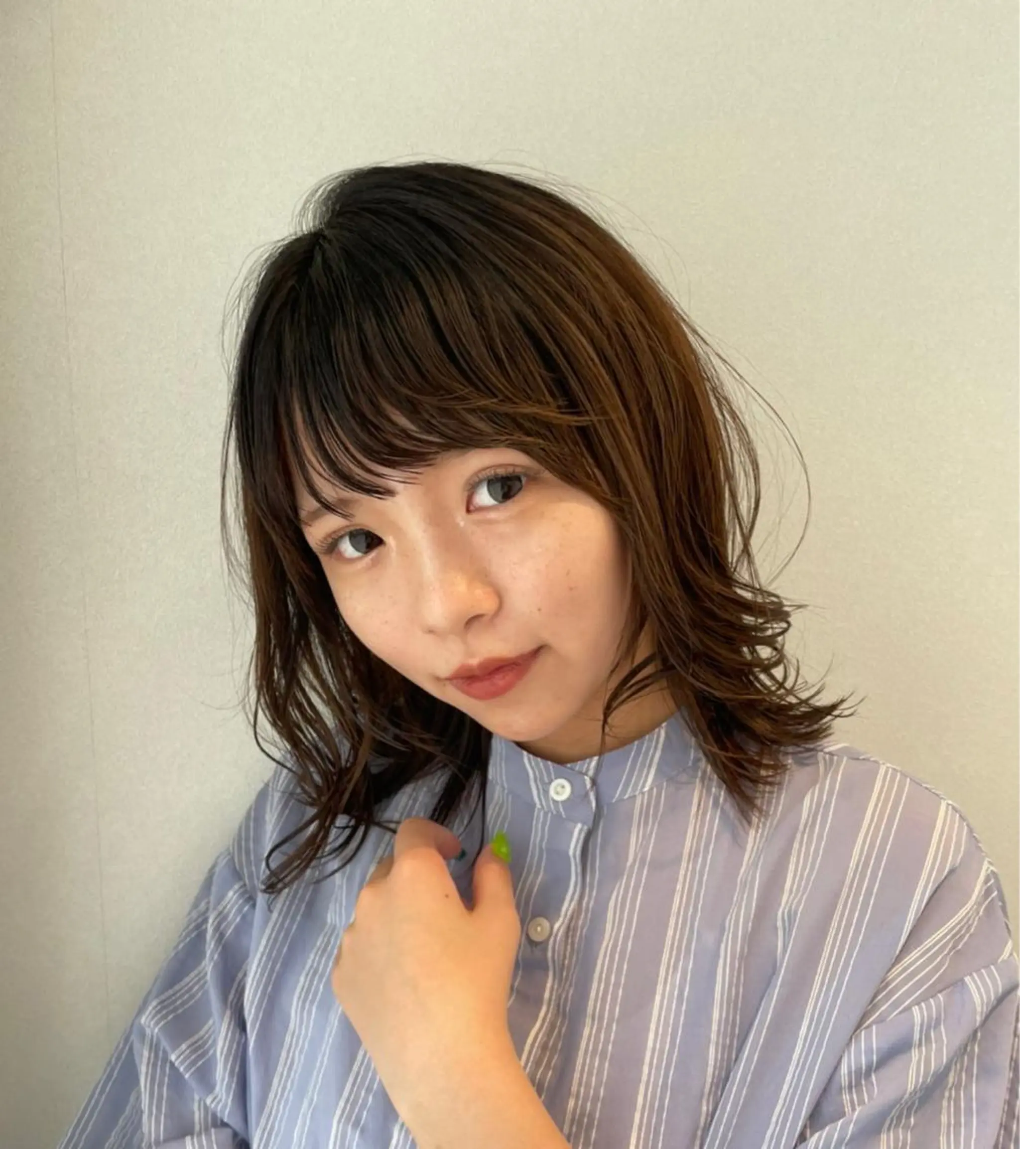 ミディアム attrait Ryusukeのヘアスタイル