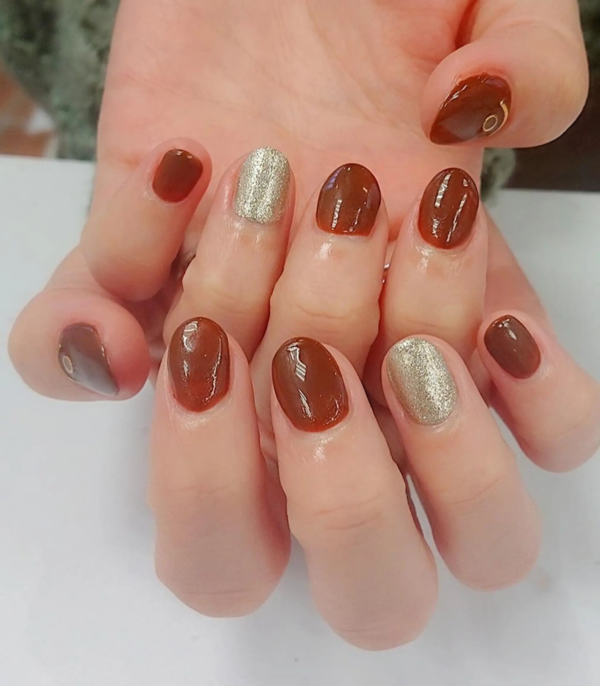 ネイル 🍒当日もOK🍒 𝑳𝑼𝑵𝑨花井のネイルデザイン