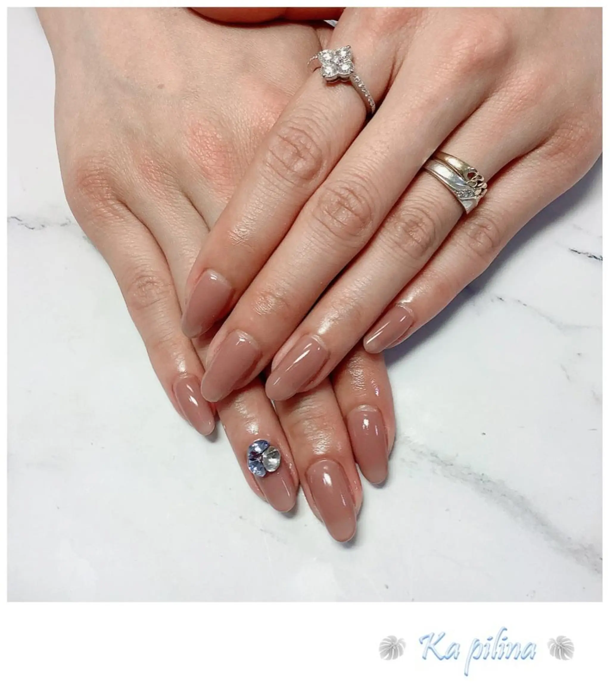 ネイル オフィスネイル シンプルネイル Nail salon Ka pilinaのネイルデザイン