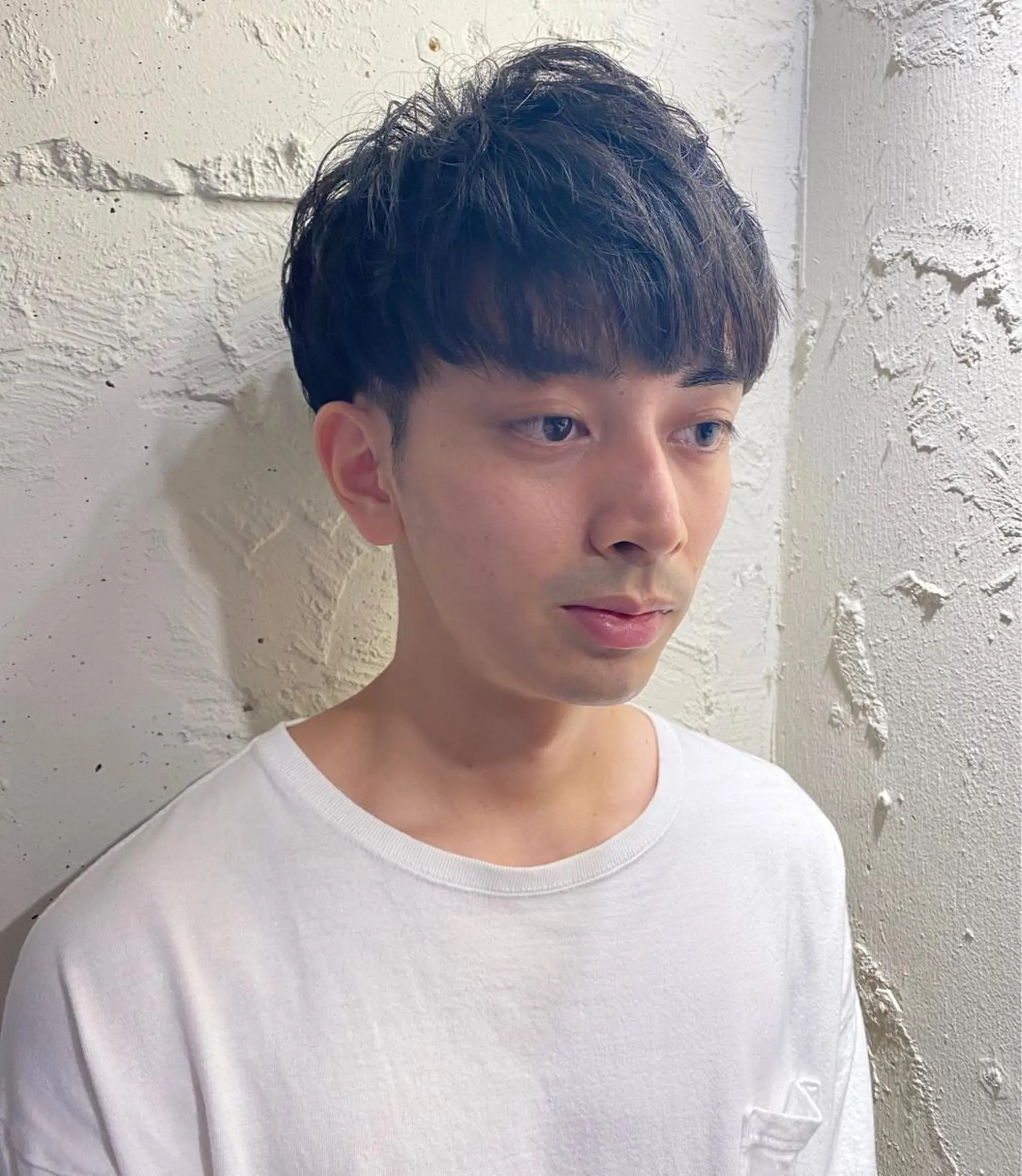 パーマ メンズ カット 推しカラー オタク美容師 山本のヘアスタイル