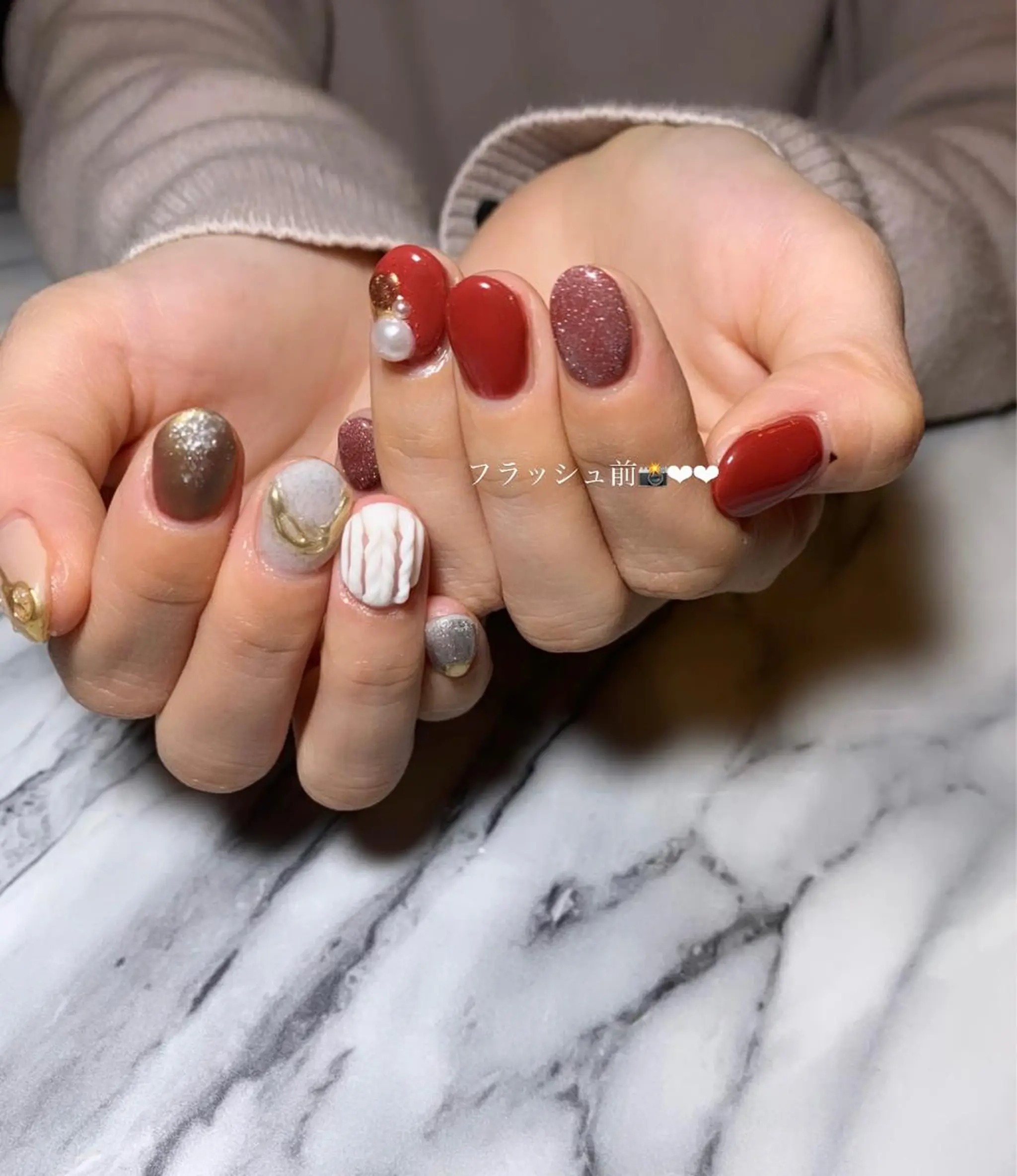 ネイル ﾈｲﾙﾙｰﾑﾘｯｶ 𝐦𝐚𝐲𝐮のネイルデザイン