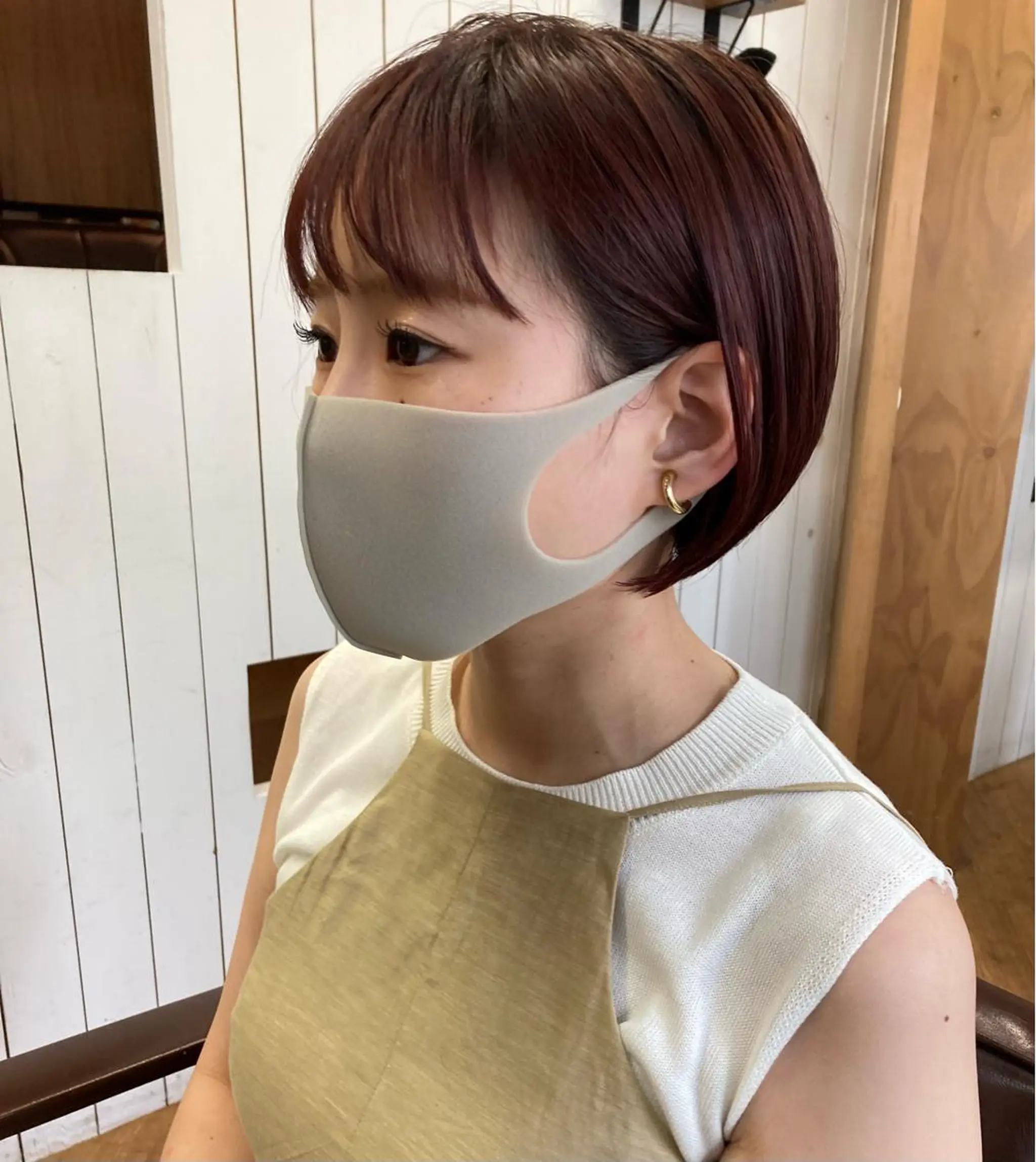 ショート カラー Hareru 豊田 修廣のヘアスタイル