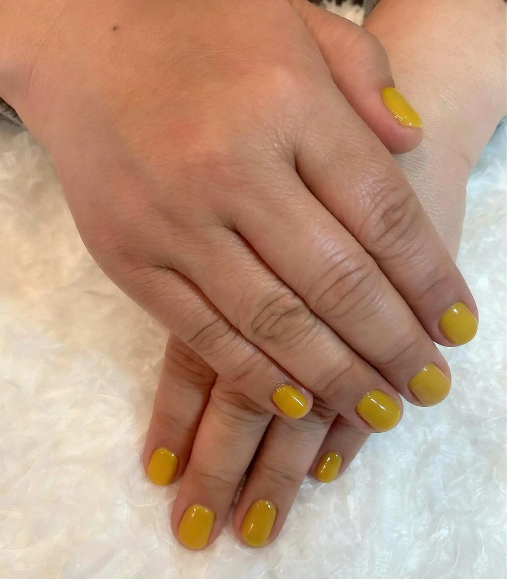 ネイル ワンカラーネイル ささき れいなのネイルデザイン