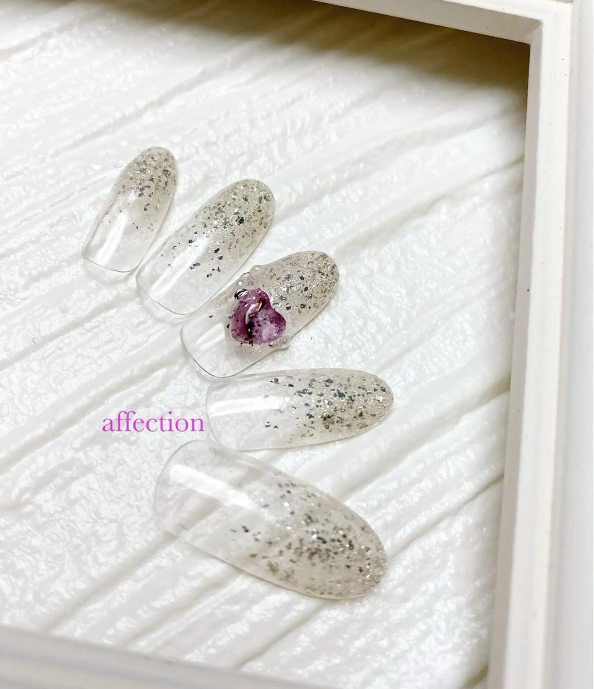 ネイル ハート affection 9のネイルデザイン