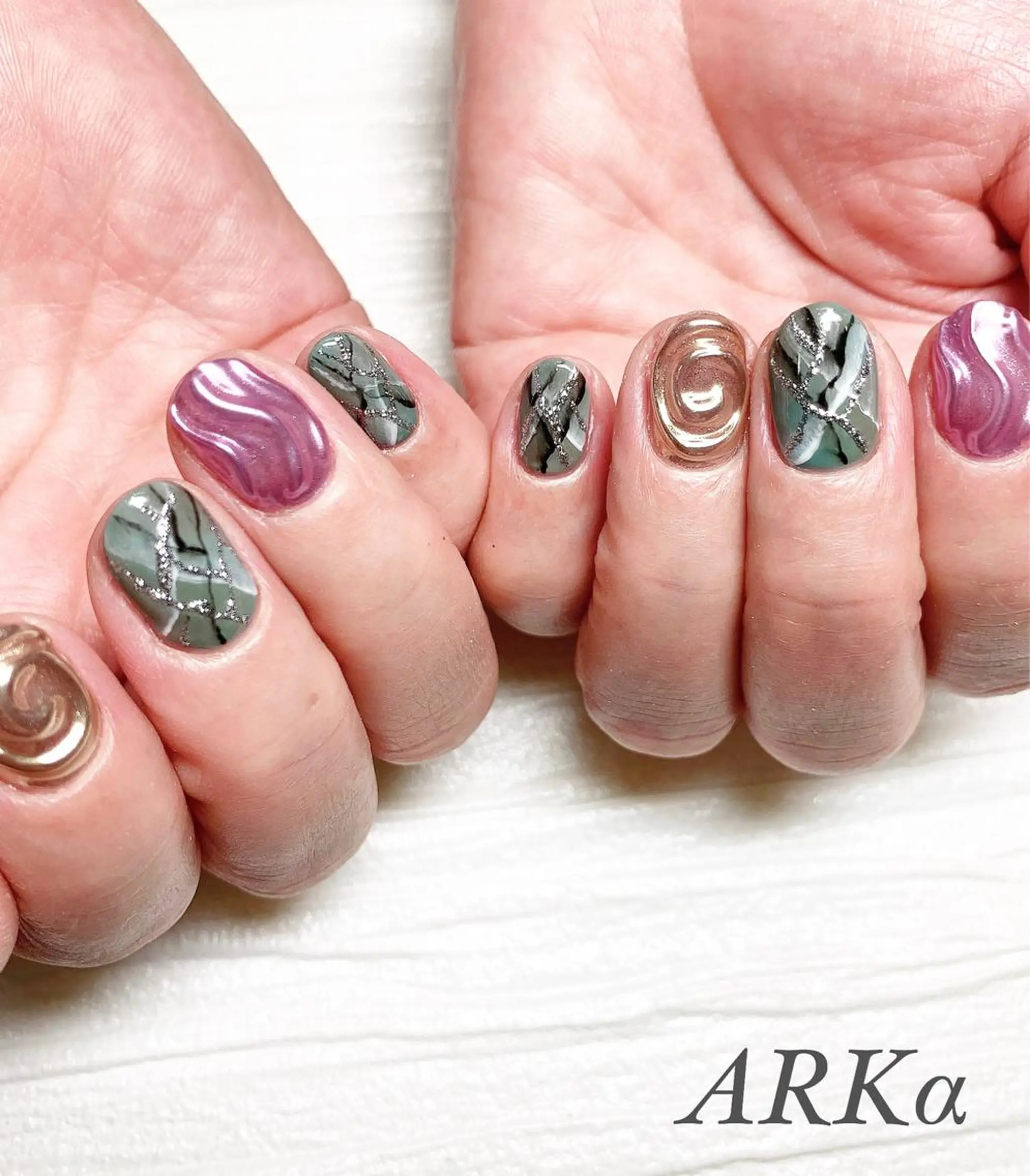 ネイル Nailsalon ARKαのネイルデザイン