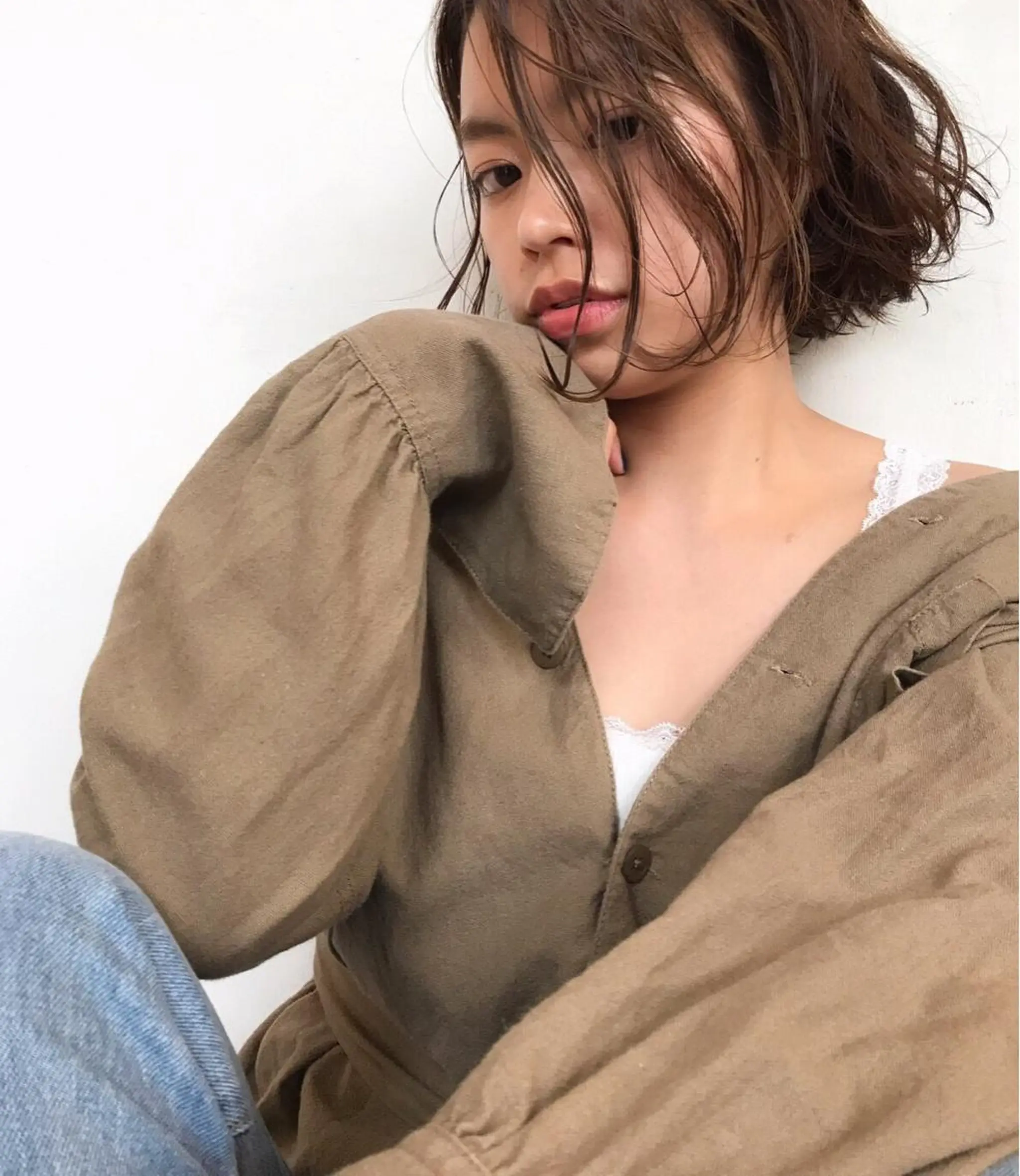 ショート カラー パーマ ヘアアレンジ 薬剤付きシェアサロン 店長タチバナのヘアスタイル