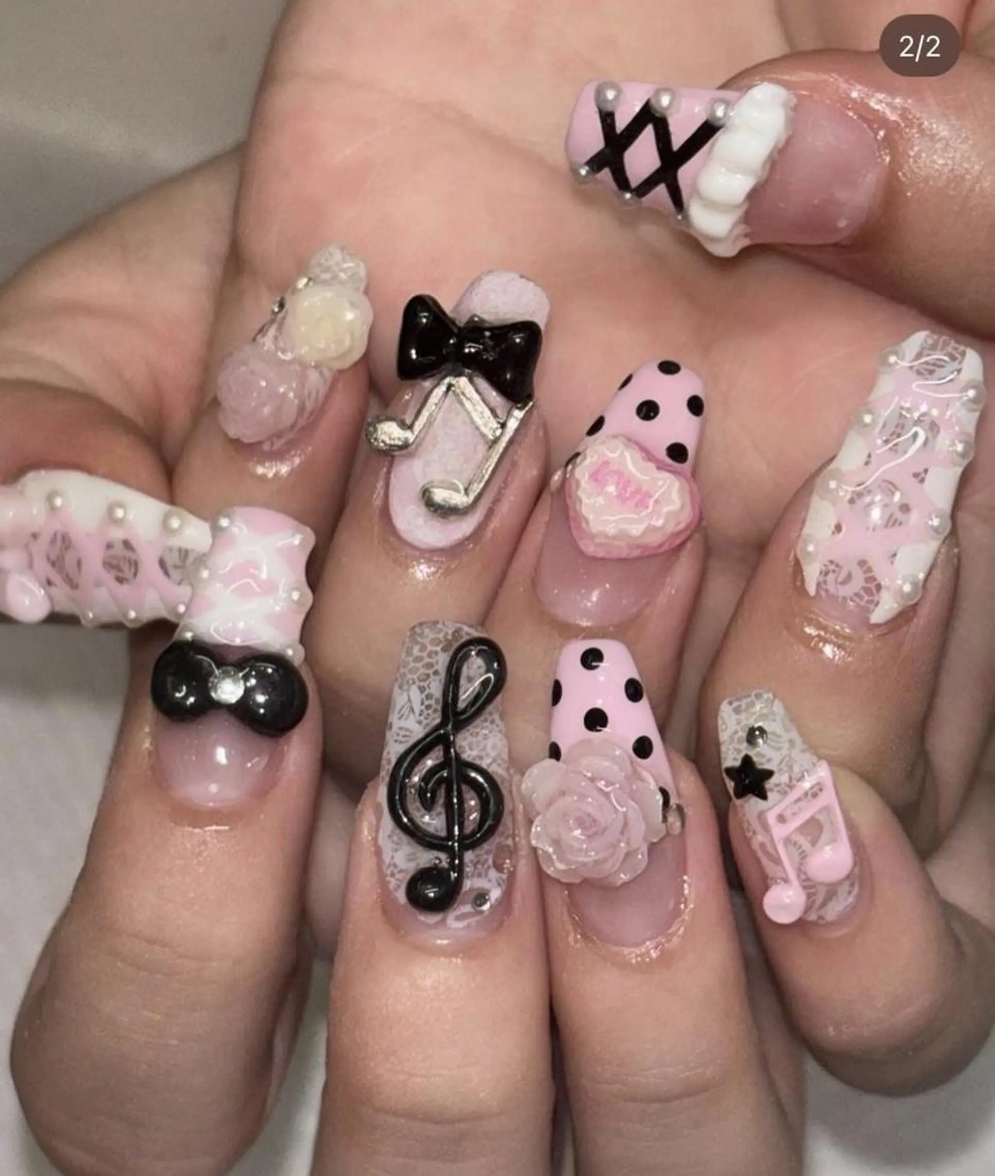 ネイル 長さ出し フレンチネイル グラデーション 卒業式 マグネットネイル ハンドネイル MIHANA YUKIのネイルデザイン