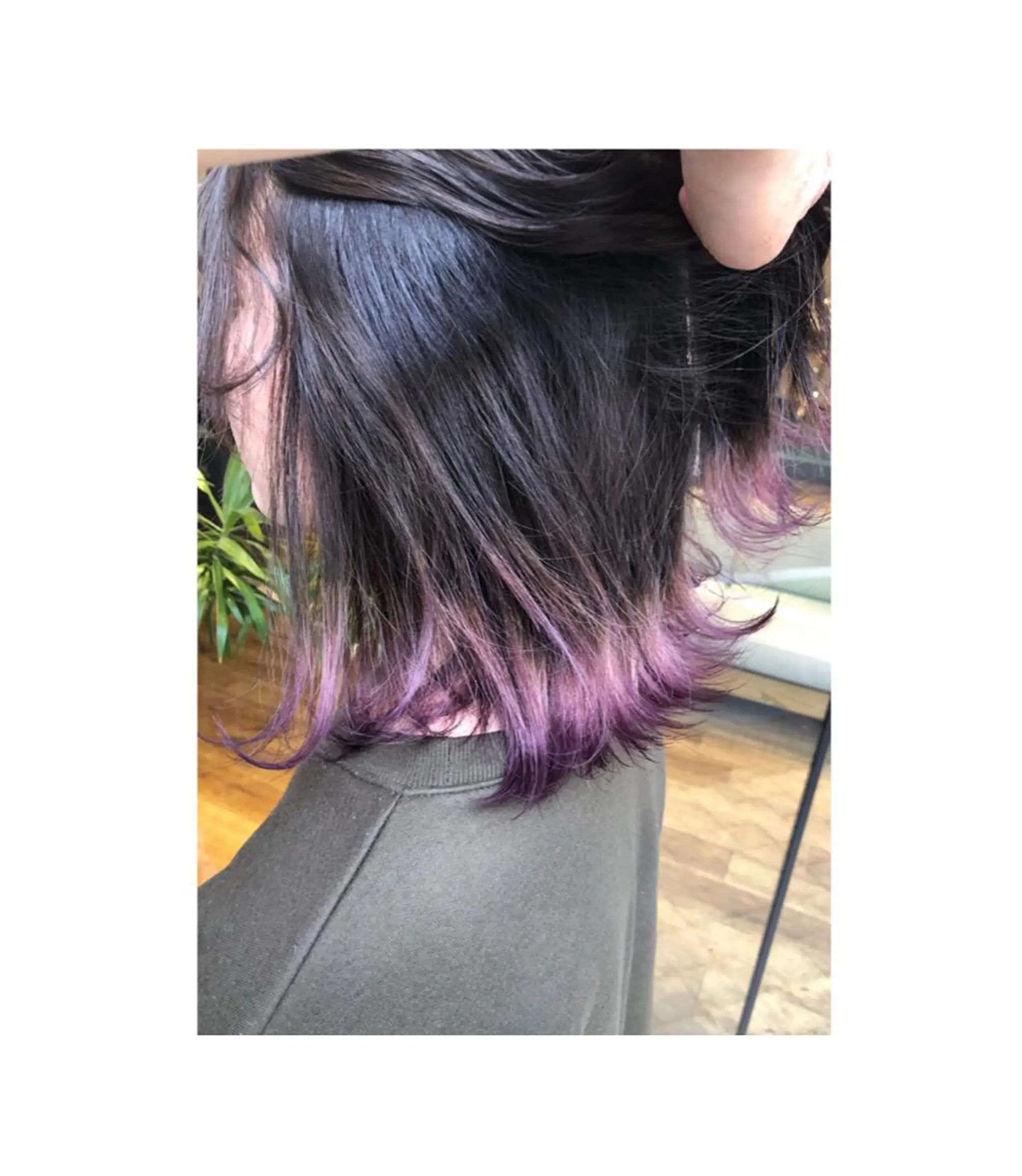 ミディアム カラー あらい なつみのヘアスタイル