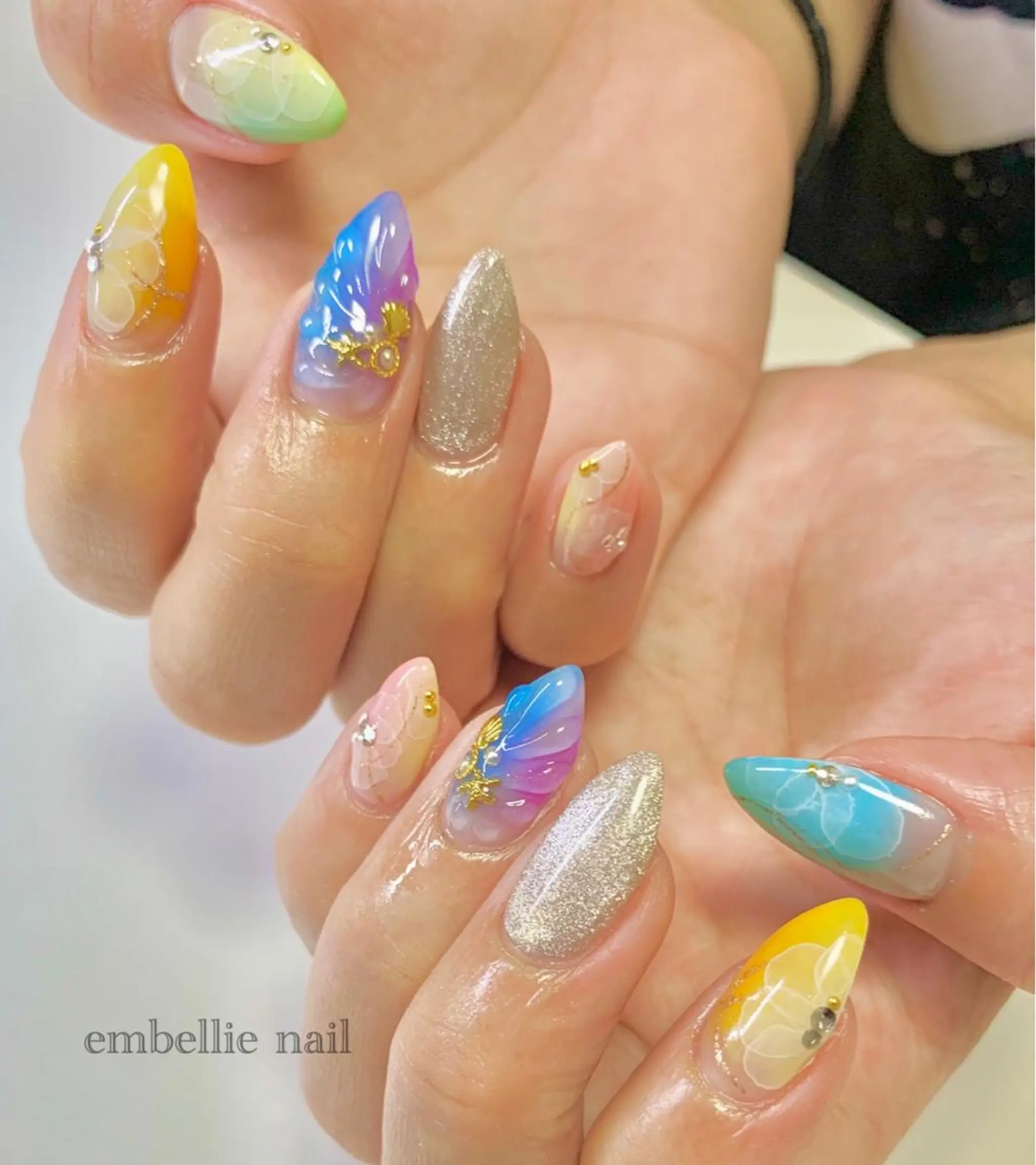 ネイル フラワーネイル miyasaka erikoのネイルデザイン