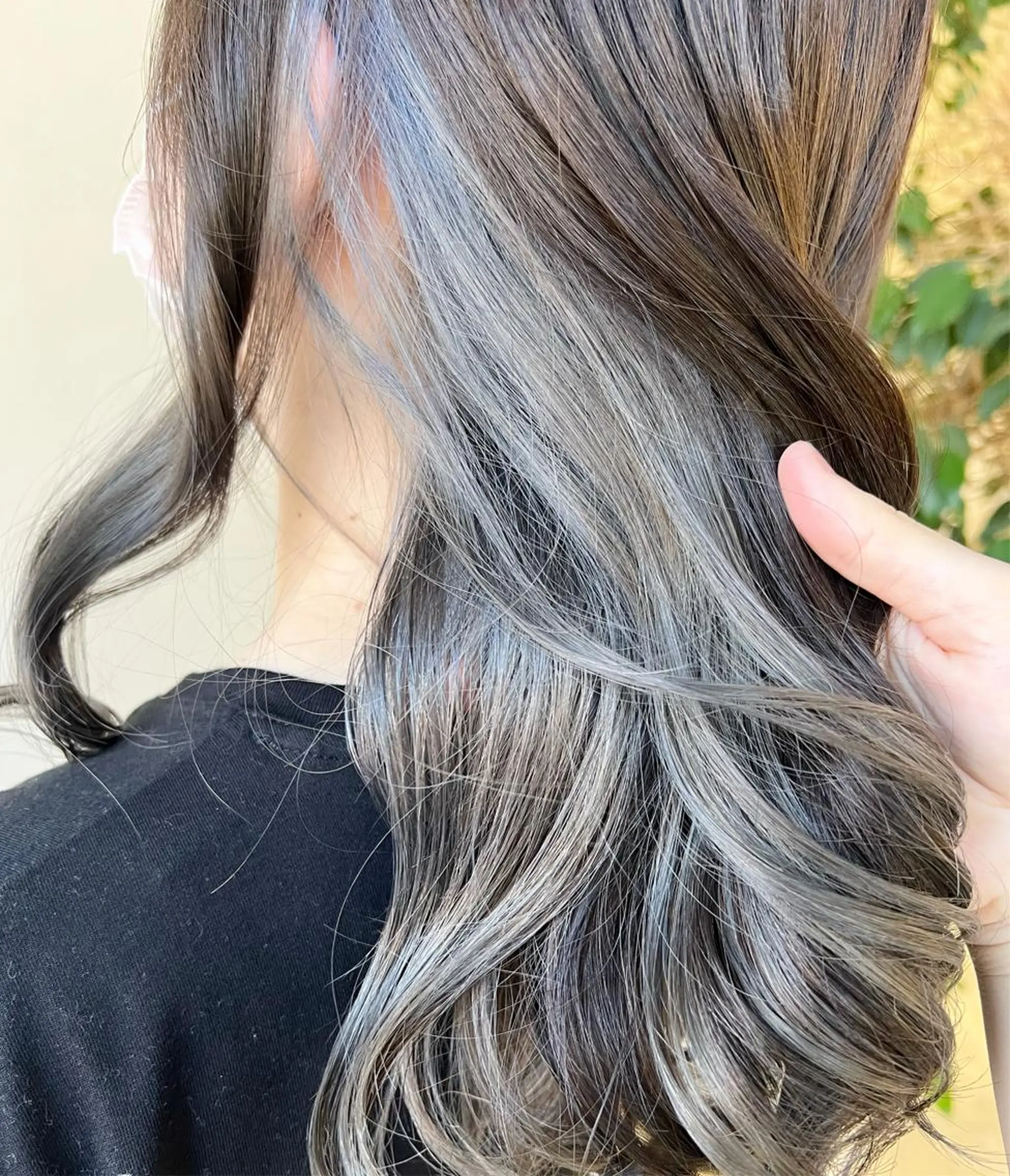 ロング カラー カット ヘアカラー トリートメント bh.maara デザイン／ハイトーンのヘアスタイル