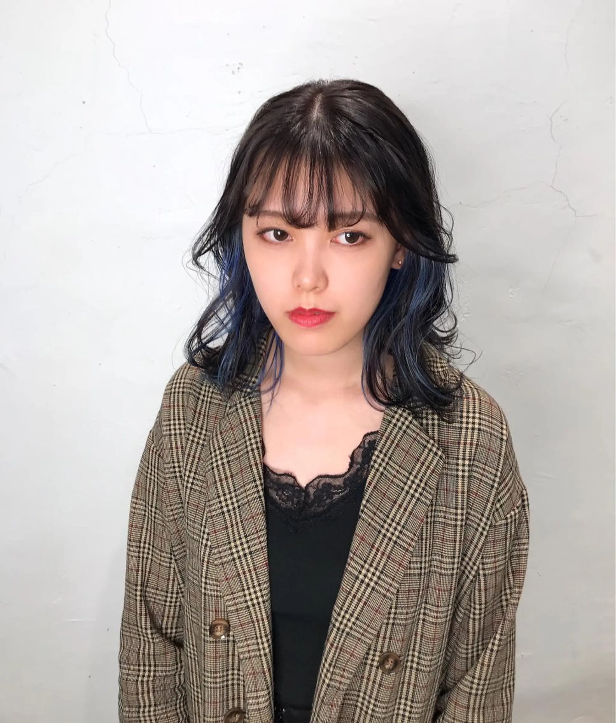 ミディアム カラー 🇰🇷カルマパーマ kaito🇰🇷のヘアスタイル