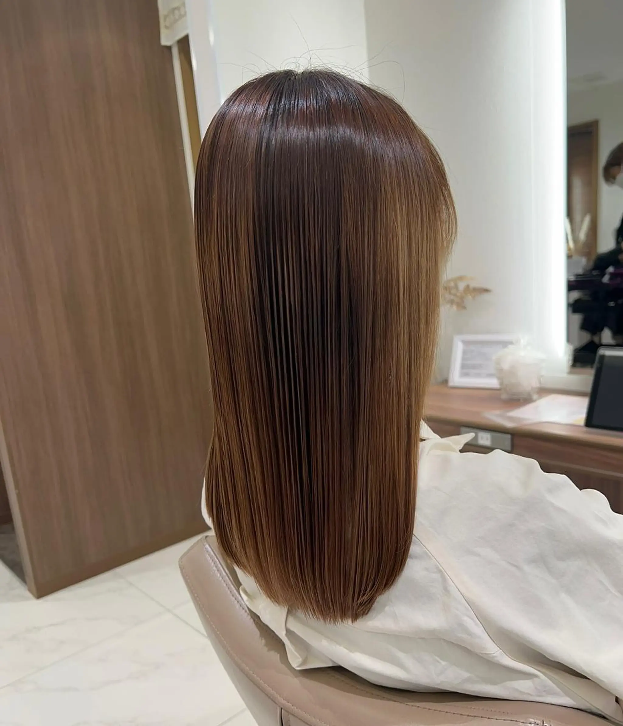 ロング 髪質改善 トリートメント カット トリートメント ＡＳＨ大宮/ブリーチ 髪質改善/カラーのヘアスタイル