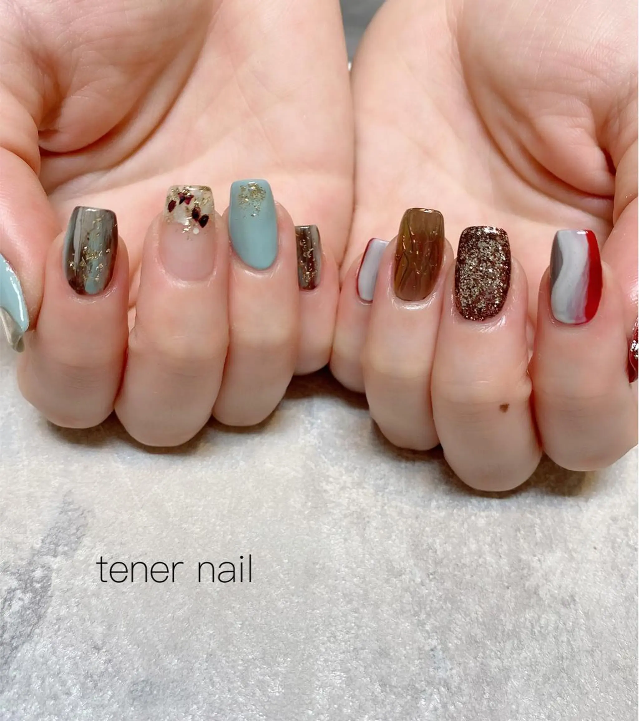 ネイル ニュアンスネイル テネルネイル tener nailのネイルデザイン
