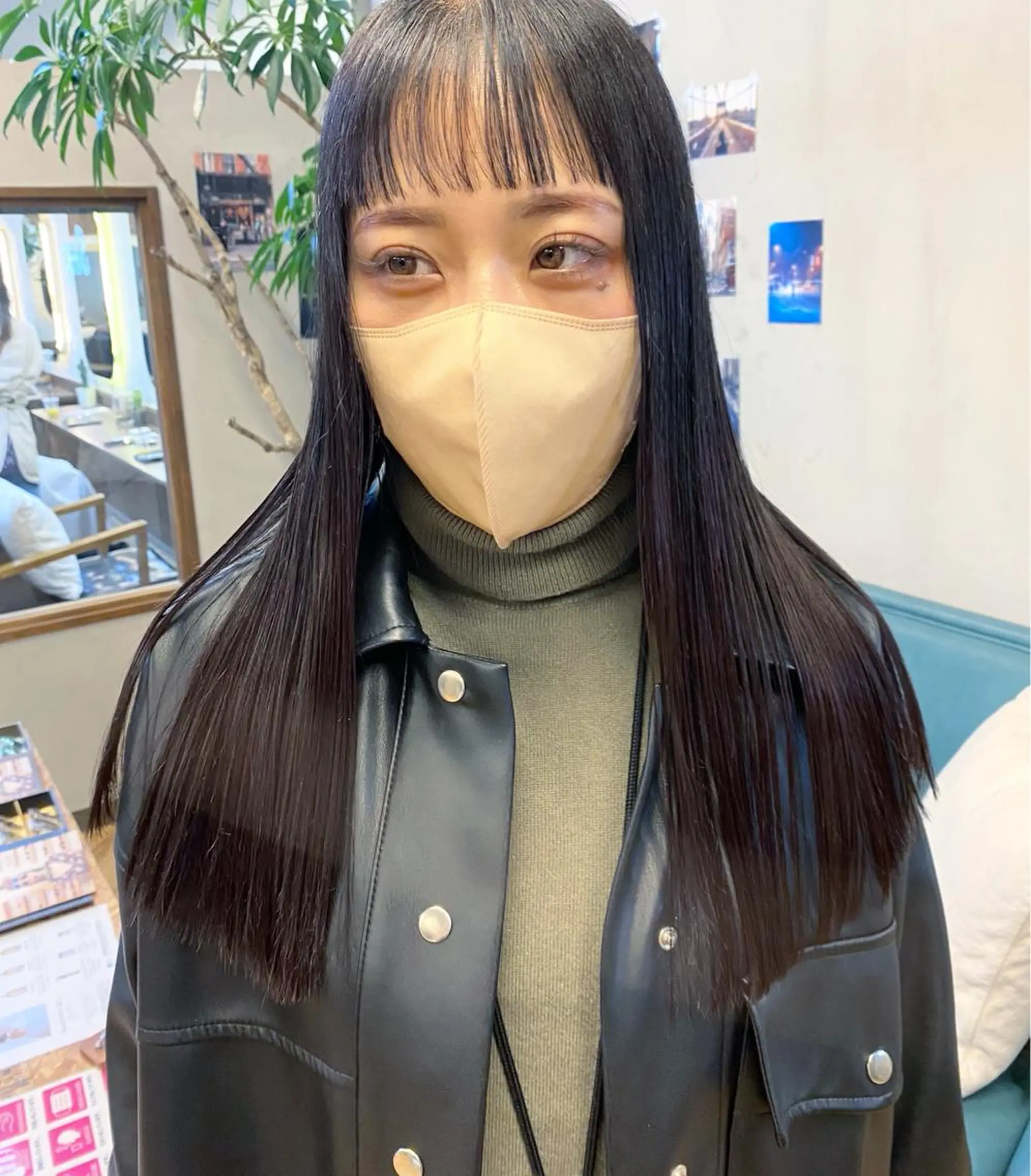 ロング デザインカラー/ボブ ブリーチカラー/ユリのヘアスタイル