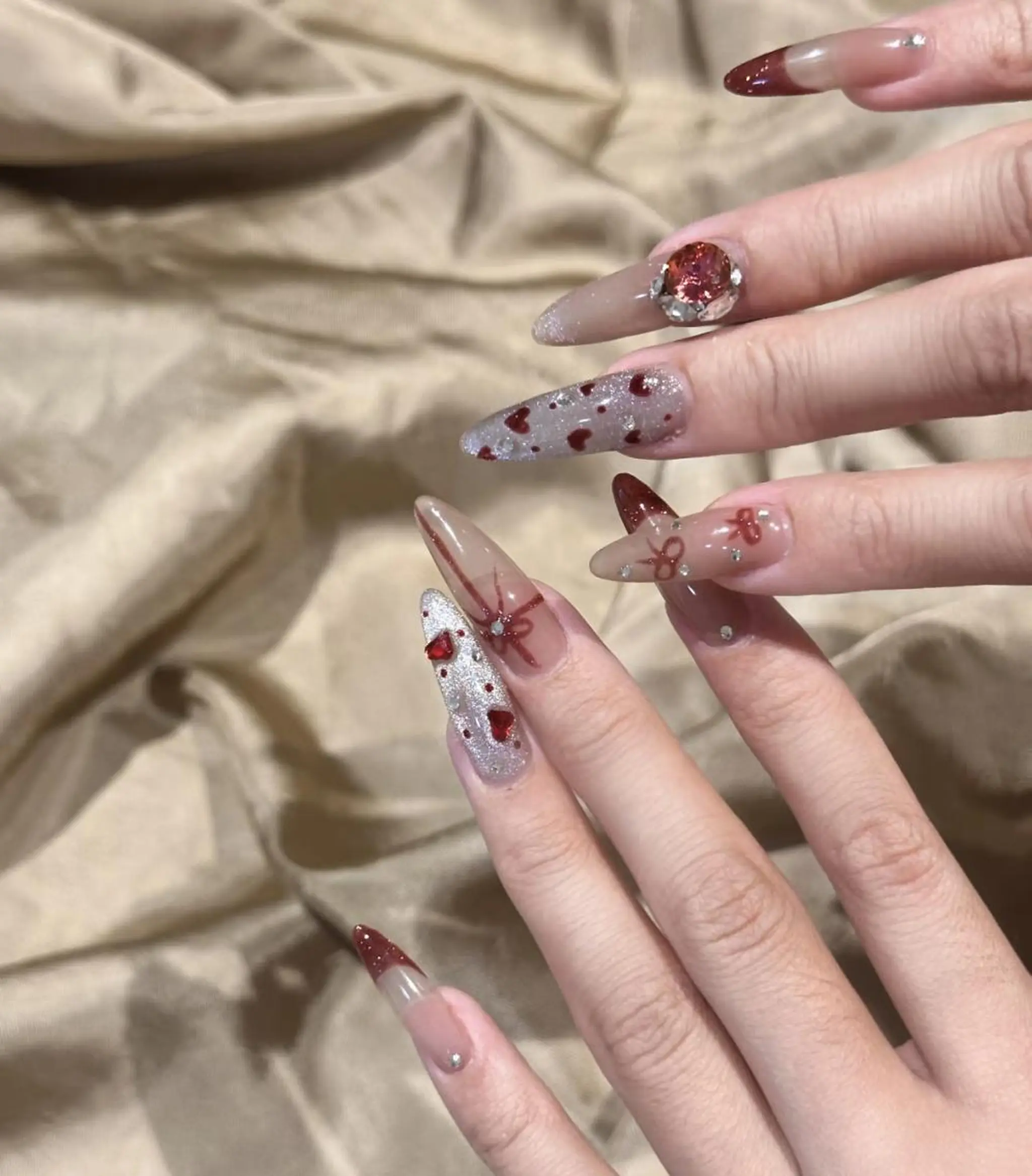 ネイル ハンドネイル ハンドケア 🍑 momo_nailのネイルデザイン