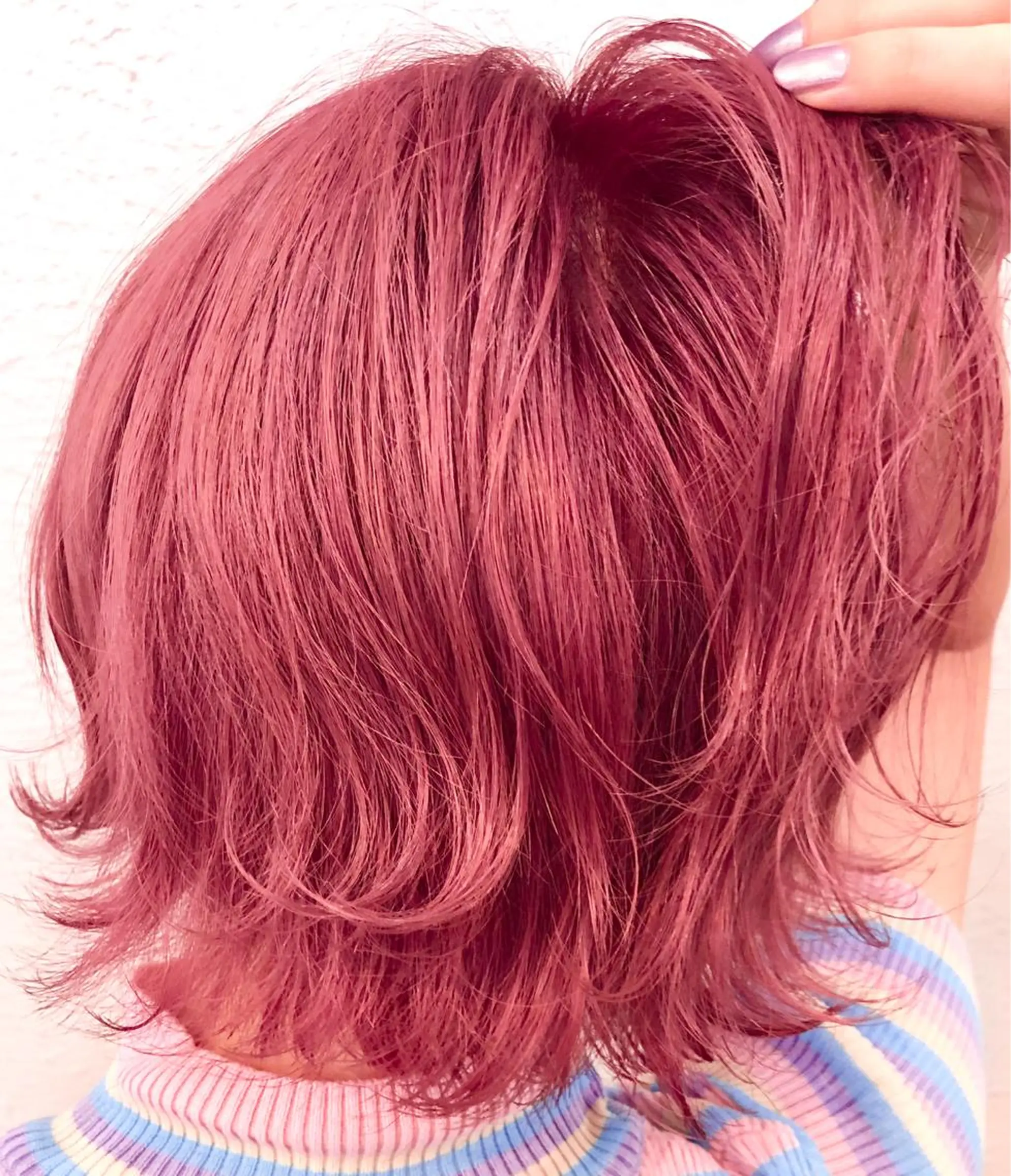 ショート カラー アッシュ ピンクカラー ピンクアッシュ ショートヘア 最高峰の技術力☆ 樋口健人のヘアスタイル