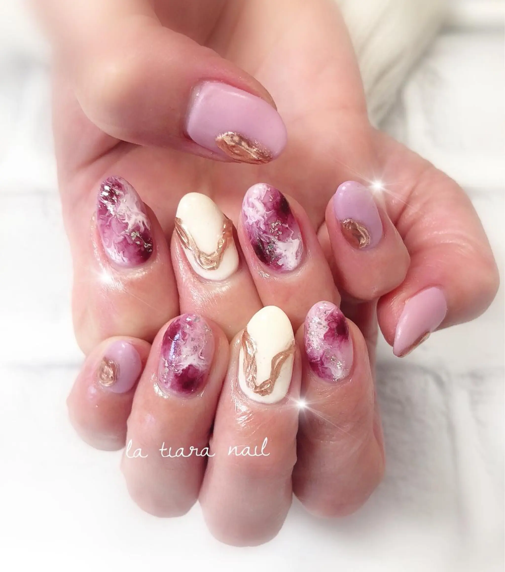 ネイル Blue bird  nailのネイルデザイン