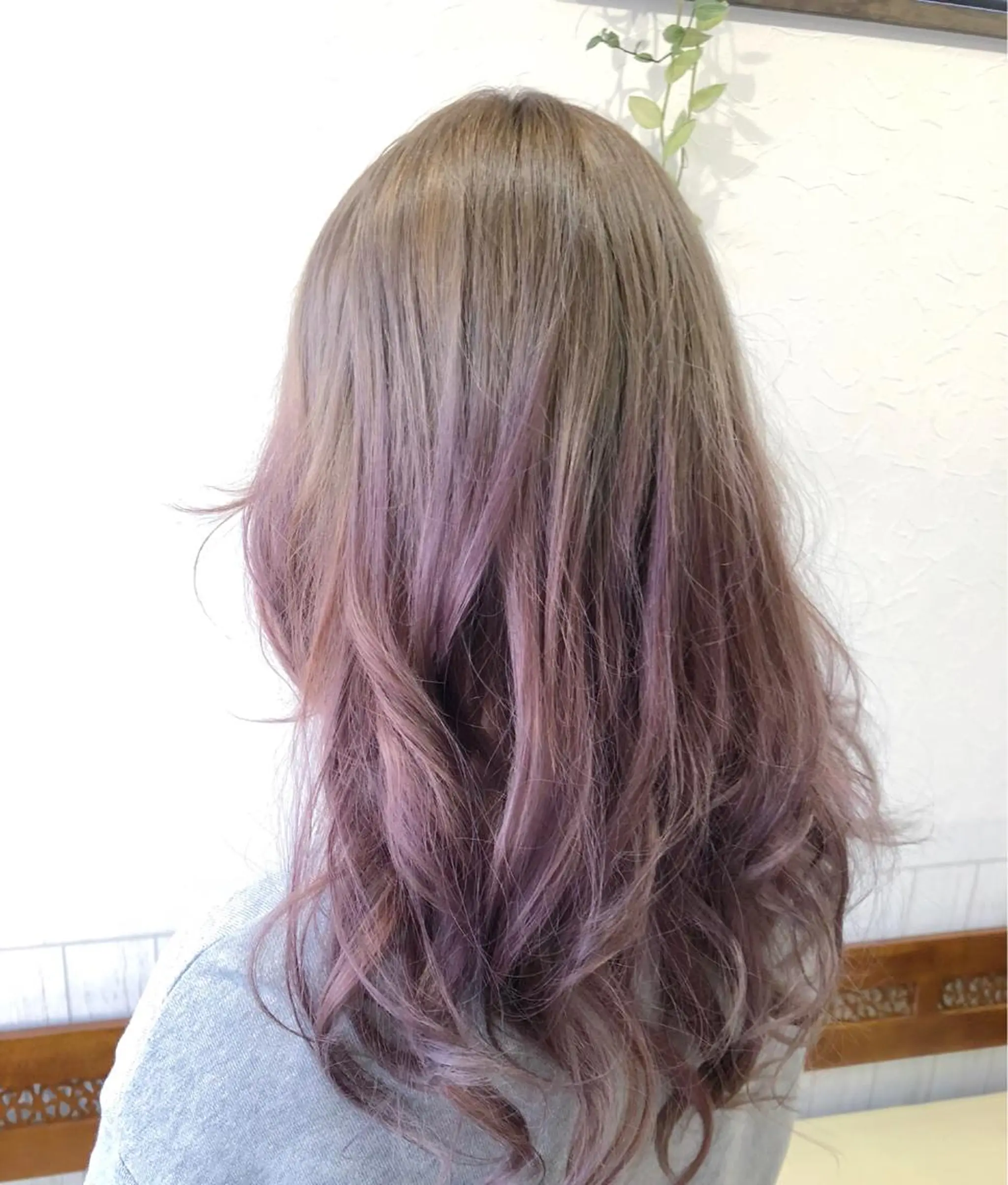 セミロング カラー アッシュ グラデーションカラー カット ヘアカラー トリートメント Rise Heart 中村 裕介のヘアスタイル