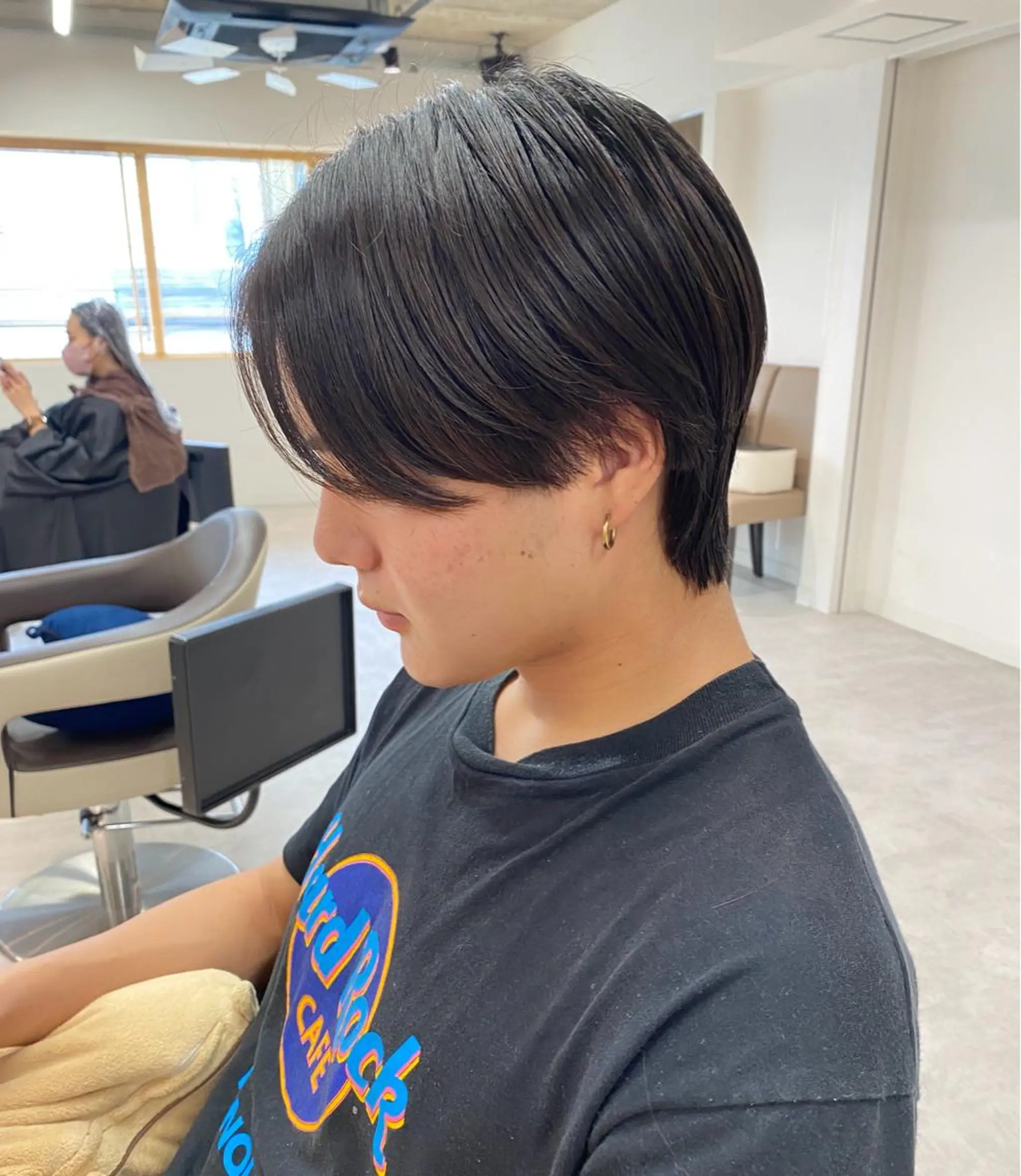 メンズ センターパート 町田縮毛矯正/ 髪質改善/美髪特化のヘアスタイル