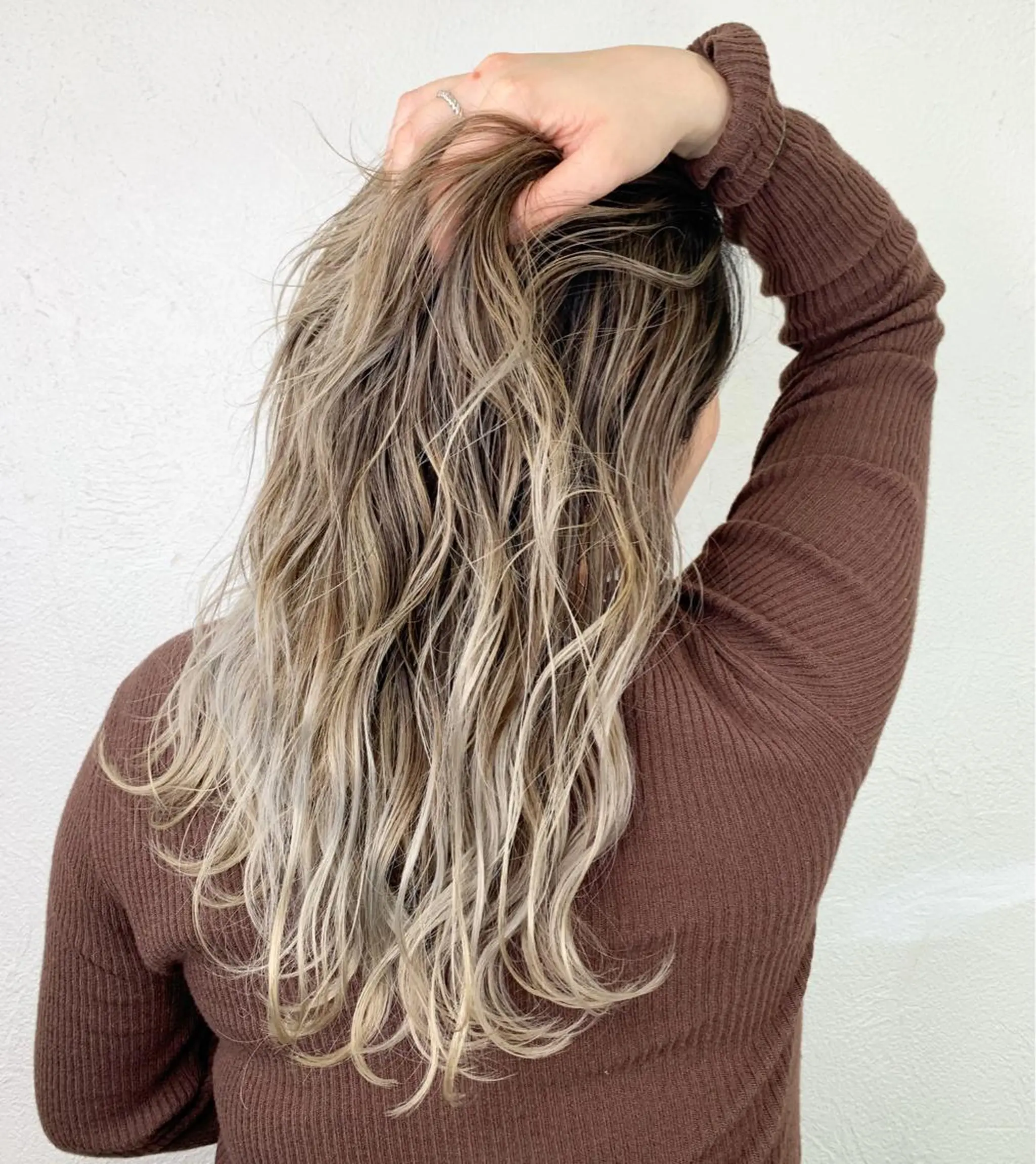 セミロング カラー ブロンド ホワイトブロンド ✂︎✂︎副店長・富田 益✂︎✂︎のその他イメージ