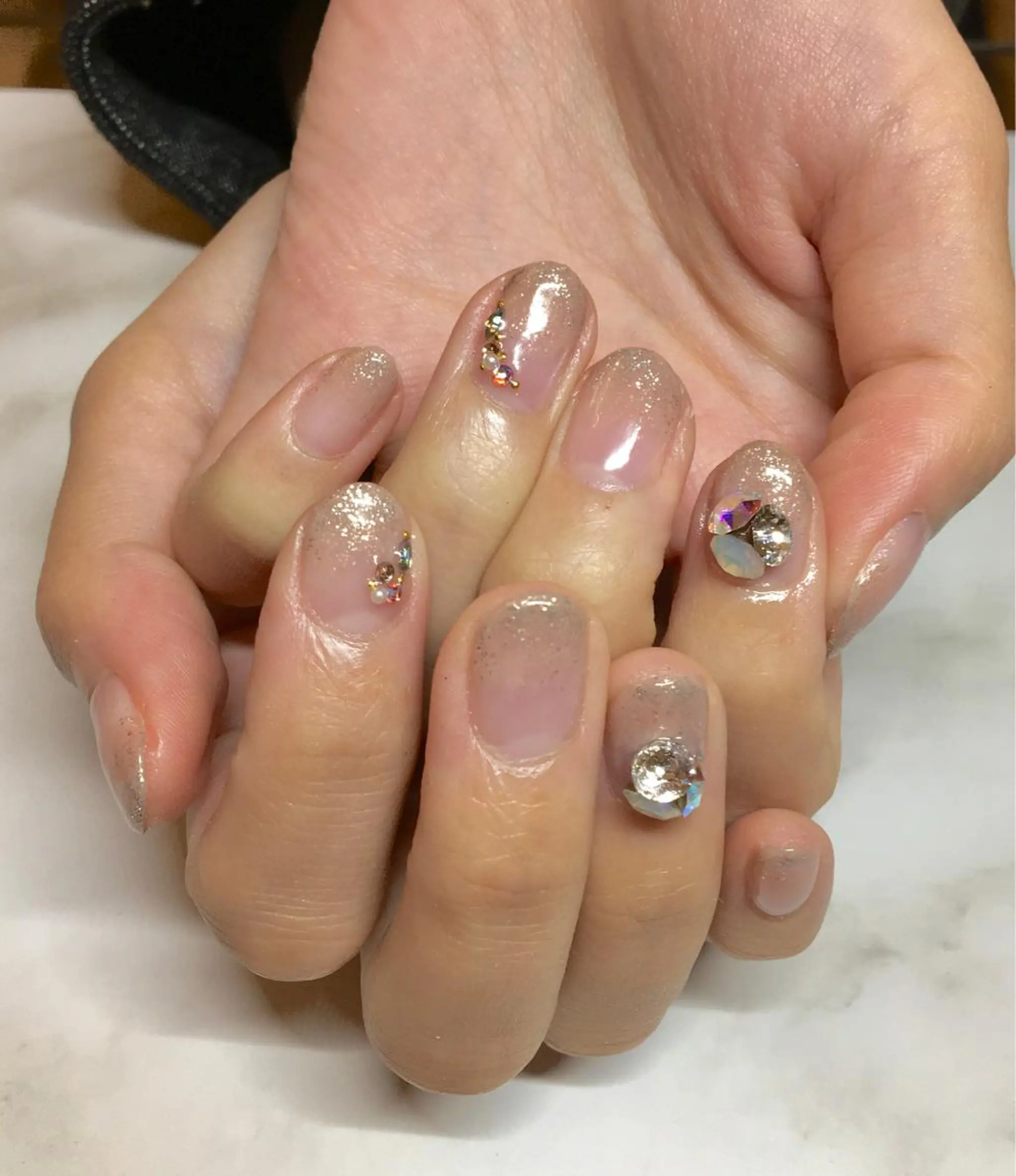 ネイル キラキラネイル ラメ(グリッター) ディアマンテ𓏸𓈒 フェイシャル/ネイルのエステ・リラクイメージ