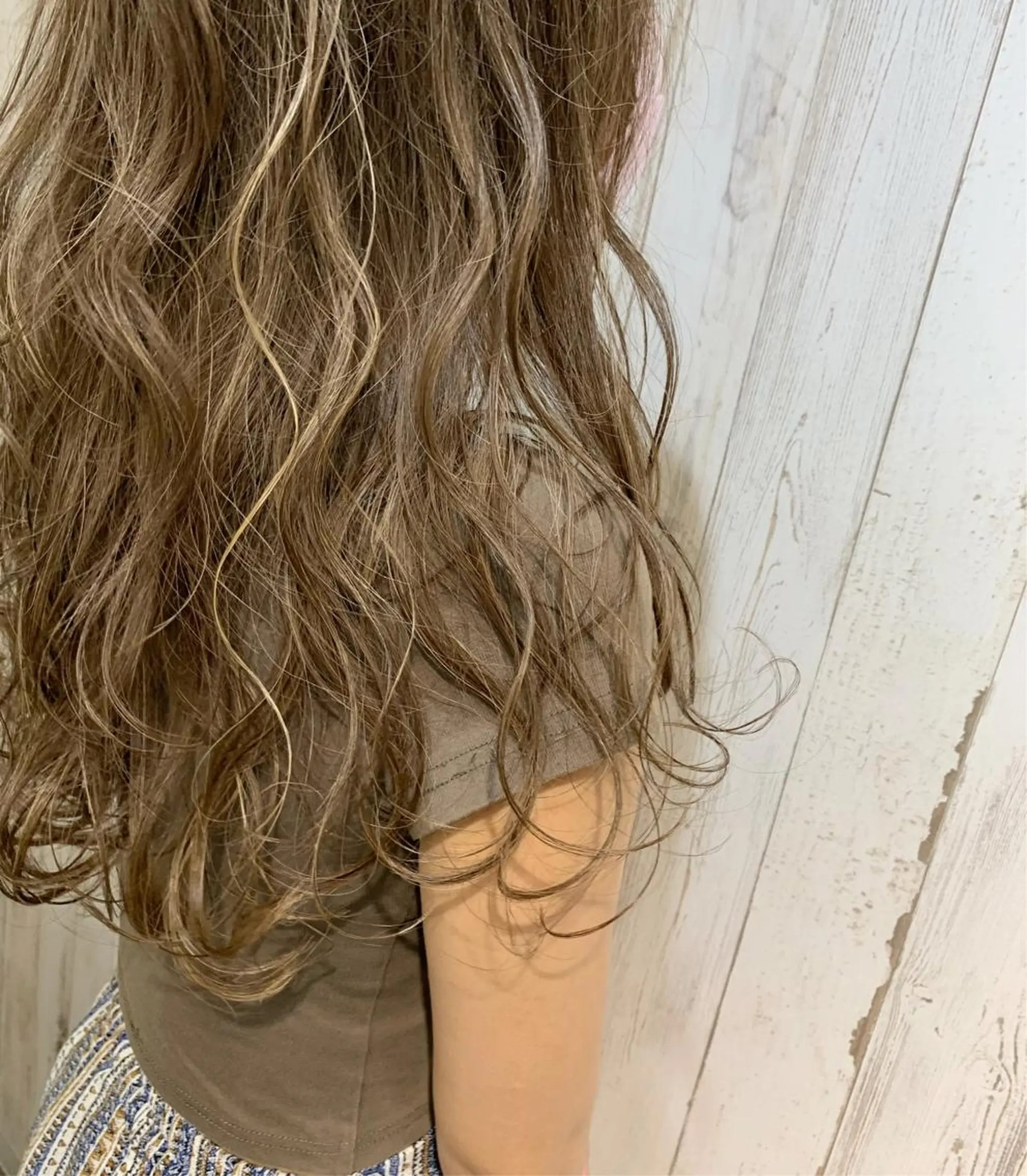 ロング カラー ヘアカラー 心斎橋韓国ボブ 好原良真のヘアスタイル