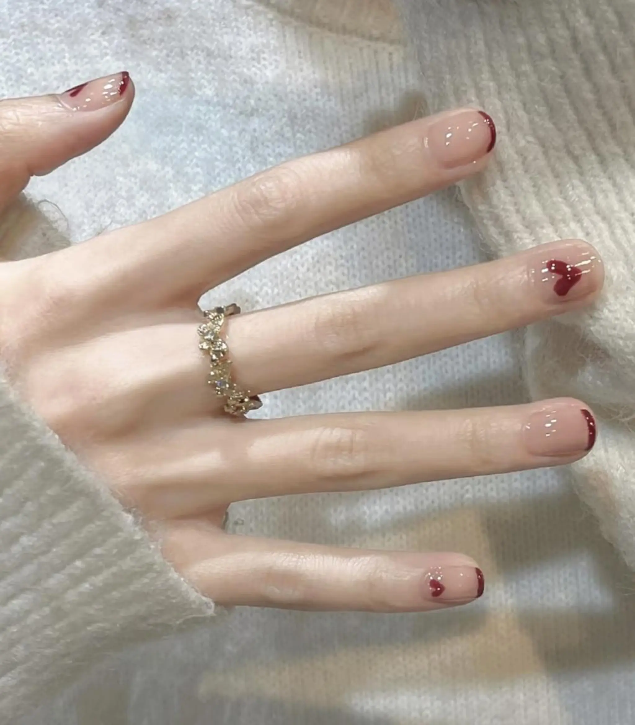 ネイル 小 羽のネイルデザイン