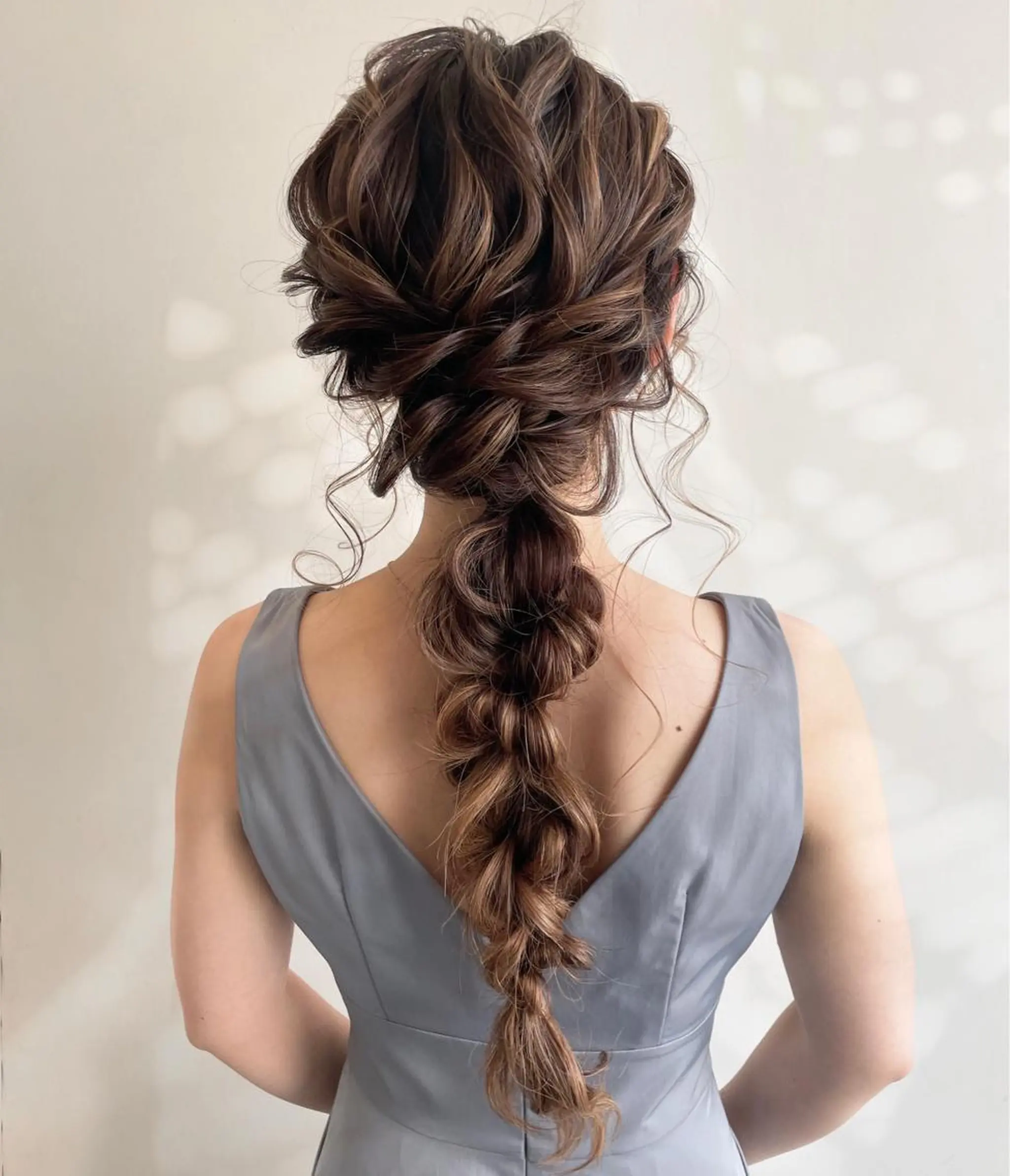 ロング ヘアメイク new meのヘアスタイル