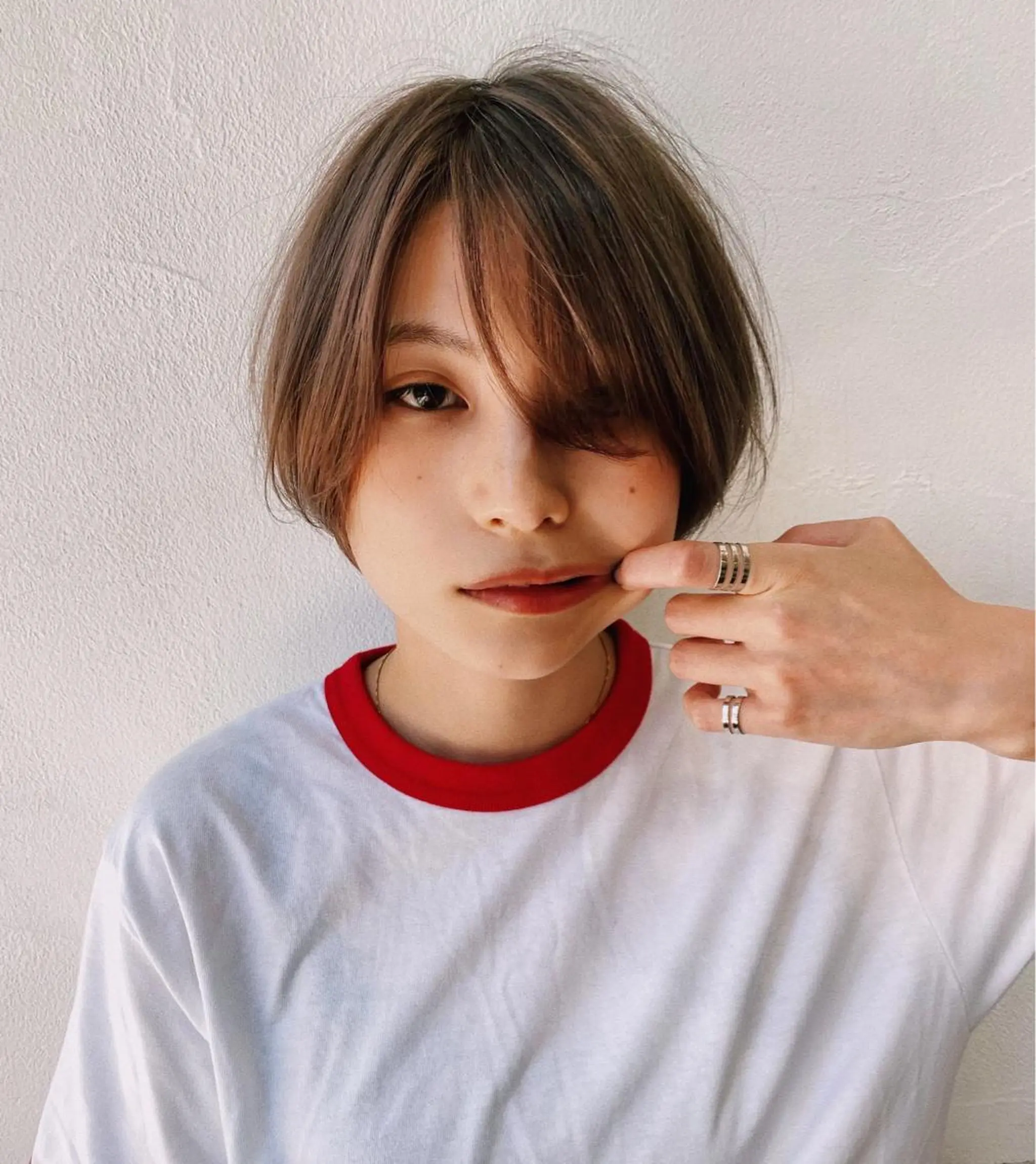 ショート カラー メンズカット特化柏駅 徒歩3分LOUのヘアスタイル