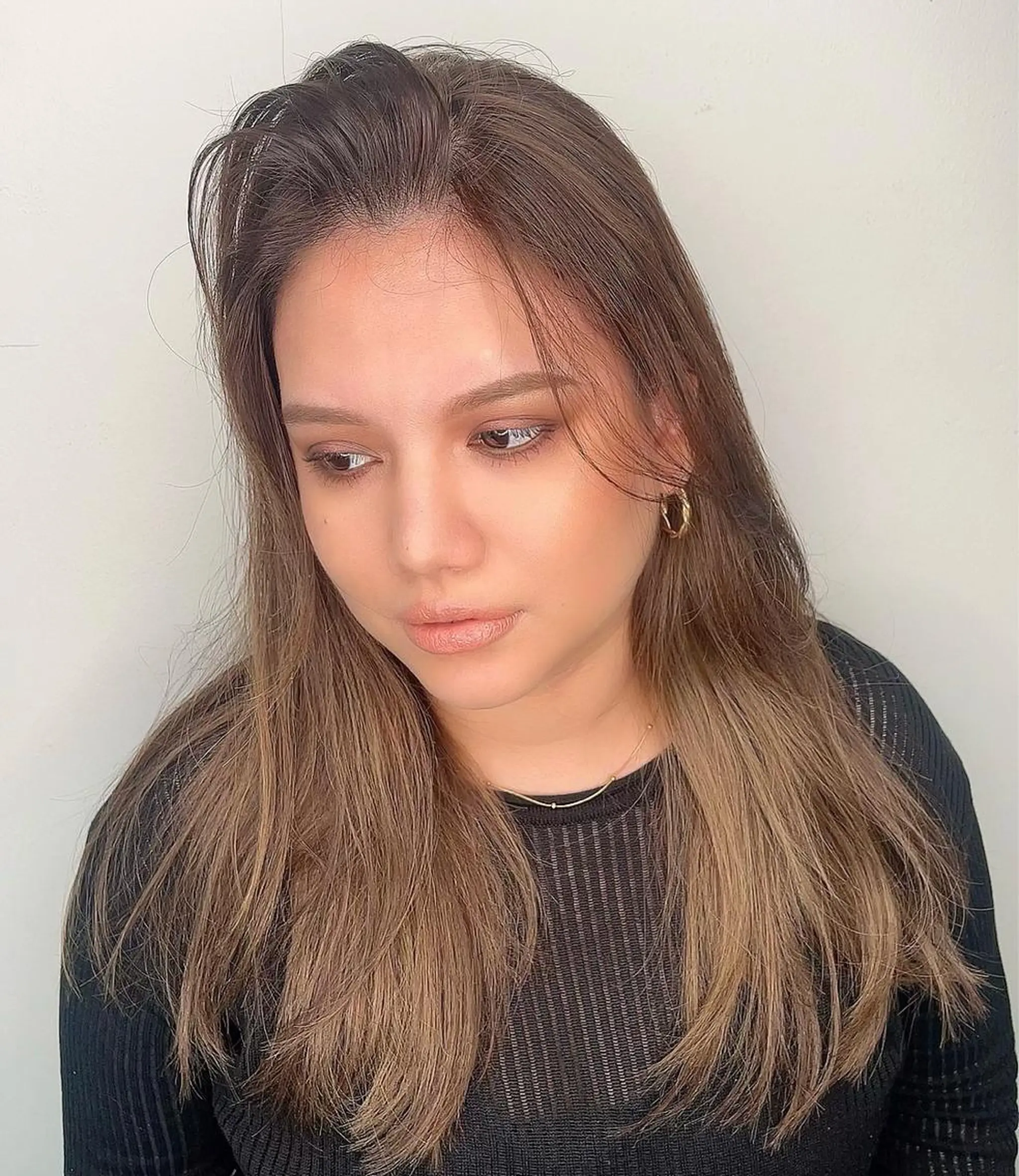 ロング ヘアアレンジ ヘアセット lien ヒジリのヘアスタイル