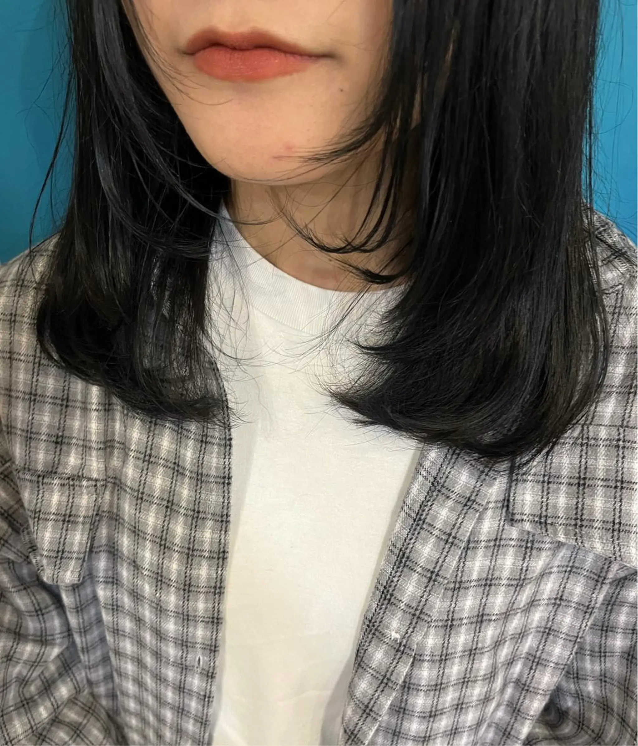 ミディアム 小山 水綺のヘアスタイル