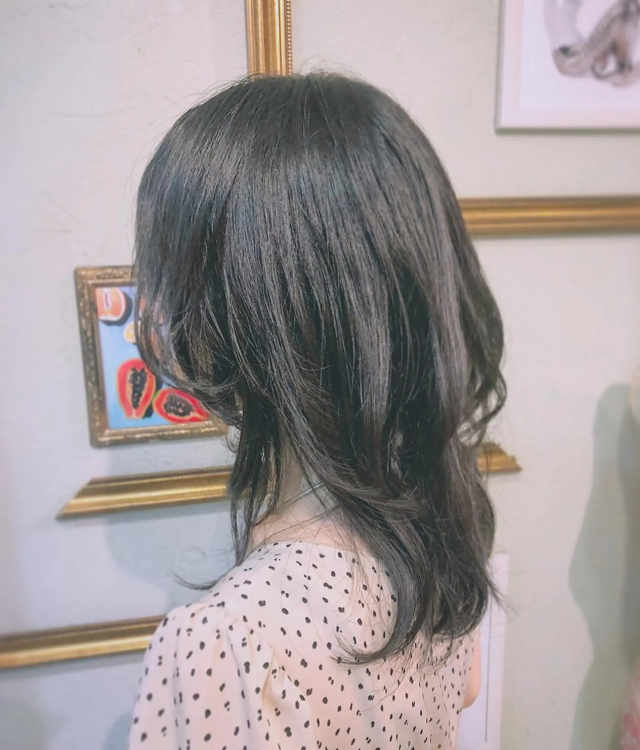 セミロング ウルフカット Chardon✂️ 平田佳奈子💄のヘアスタイル