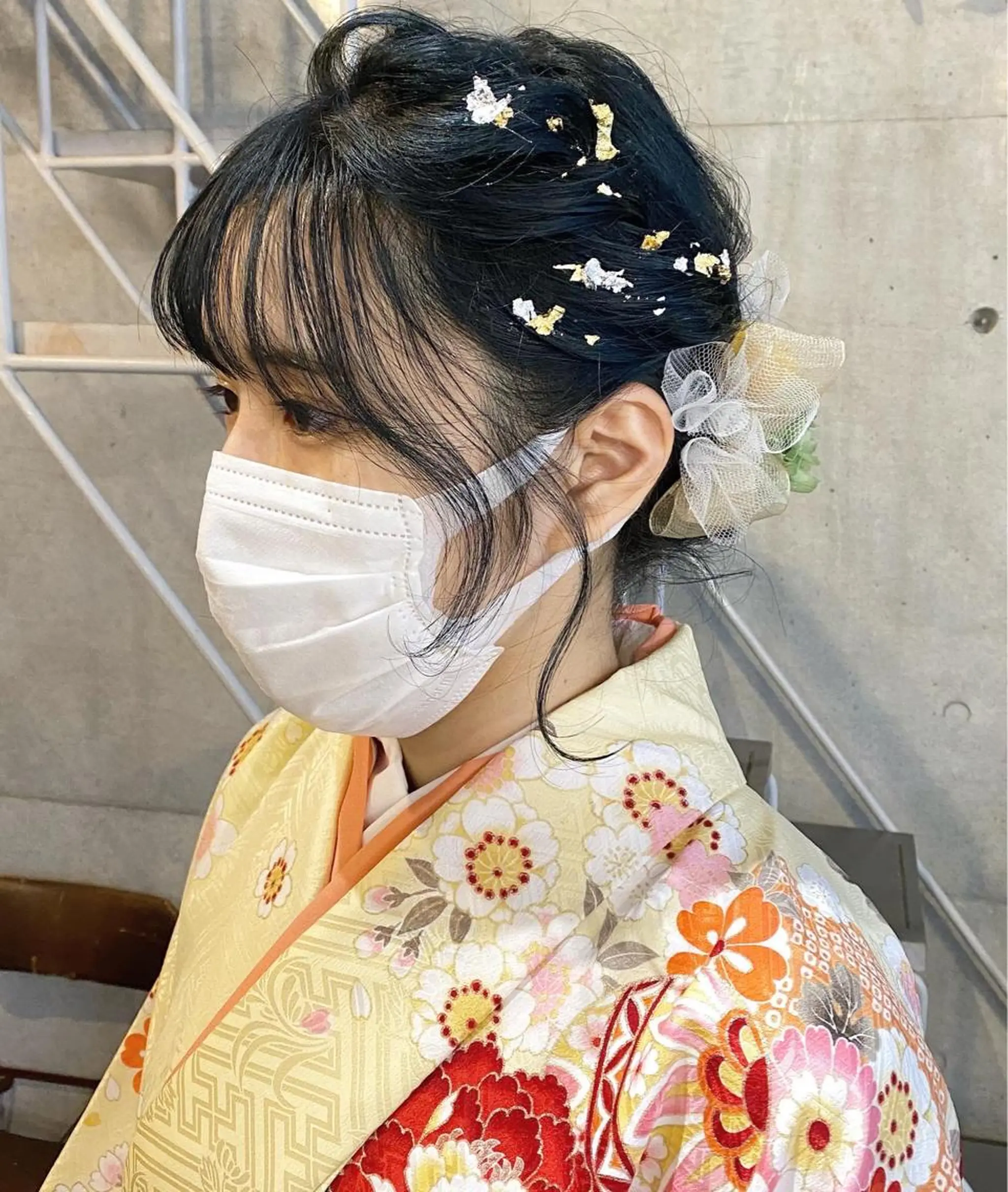 ミディアム カラー パーマ ヘアアレンジ キッズ ネイル マツエク・マツパ アイブロウ ヘアセット モリモト サナのヘアスタイル