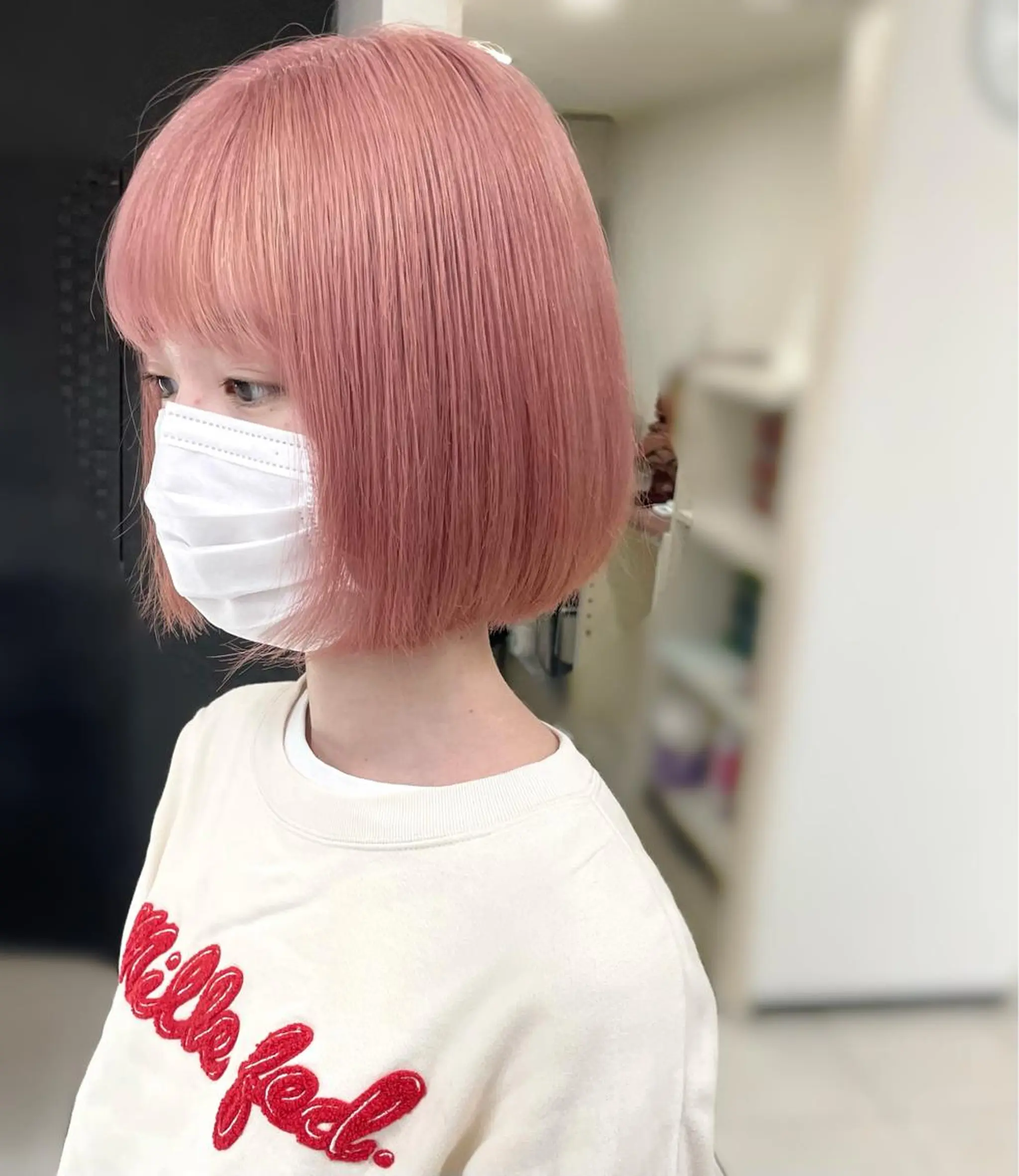 ショート シールエクステ エクステ 髪質改善 トリートメント ヘアカラー トリートメント ハイトーンエクステ 🎩カズキ🎩のヘアスタイル