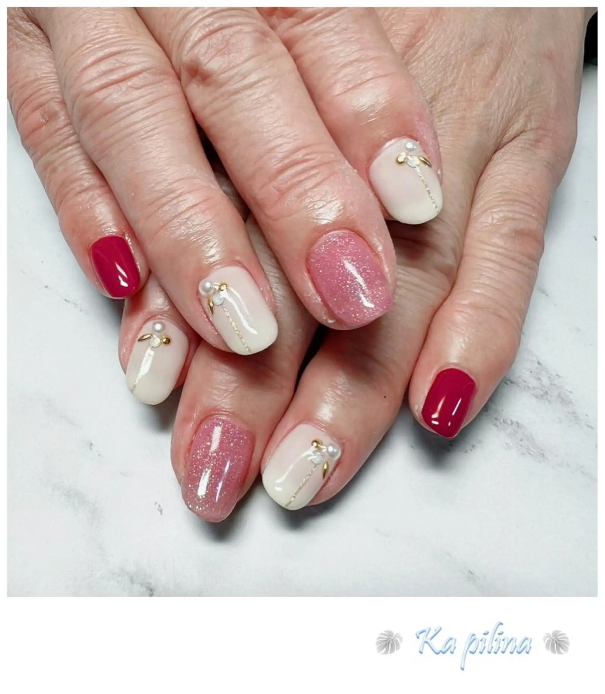 ネイル Nail salon Ka pilinaのネイルデザイン