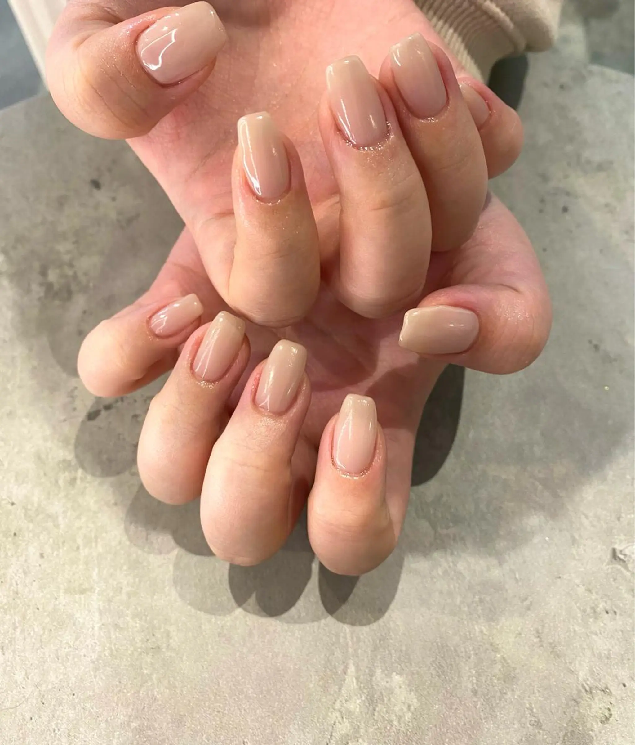 ネイル ワンカラーネイル nail salon eve...のネイルデザイン