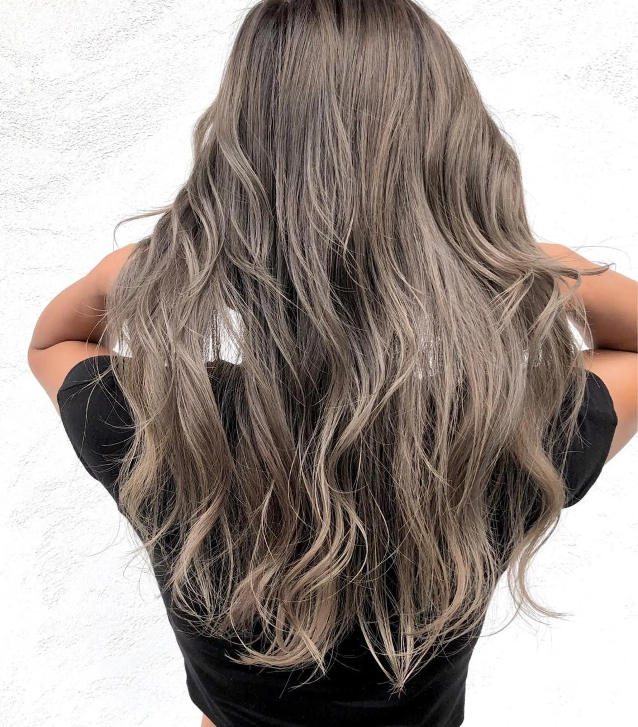 ロング カラー タナカ タクヤのヘアスタイル