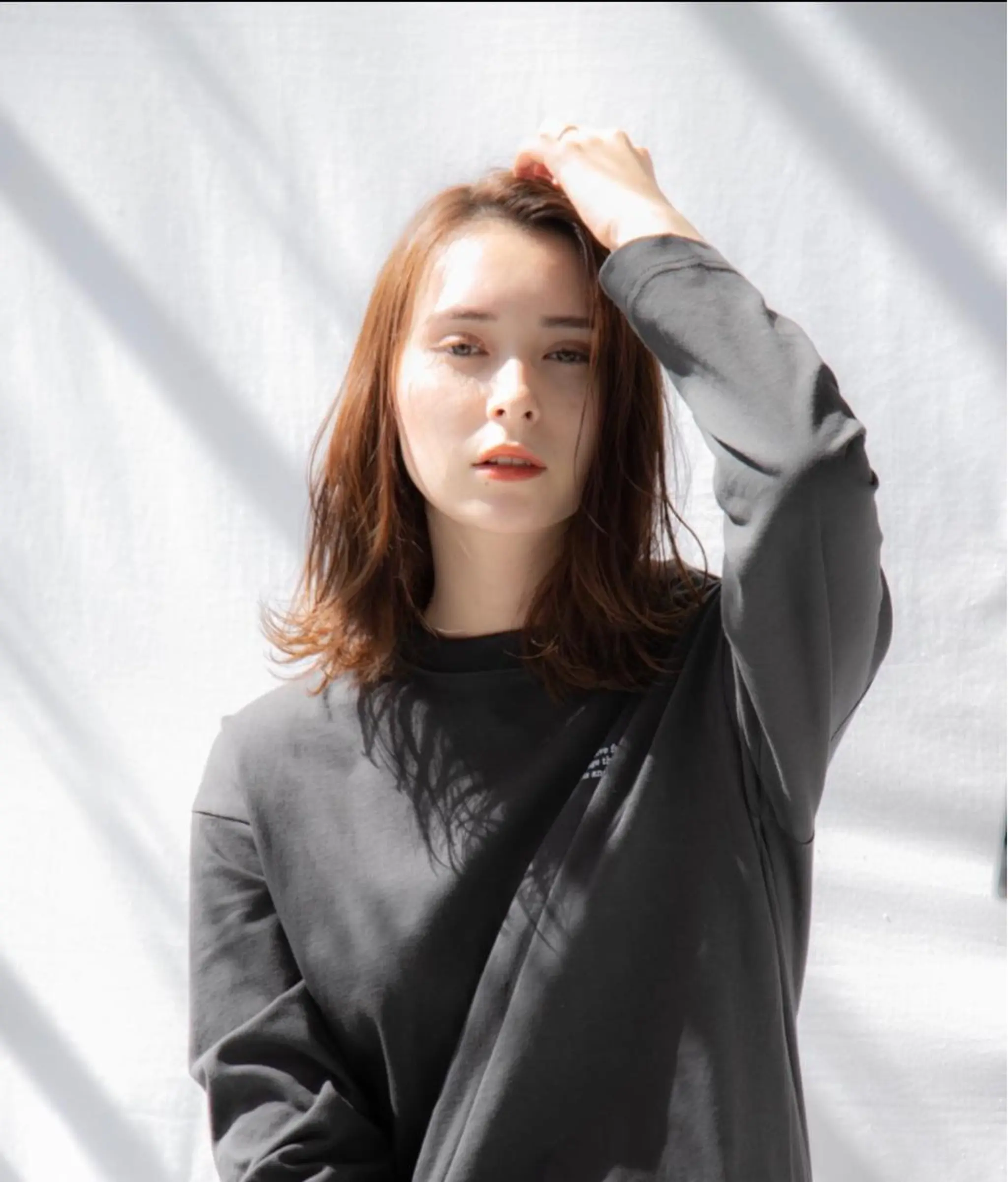 ミディアム カラー パーマ カット ヘアカラー トリートメント 前髪/ハイライト得意 安西駿一　【銀座】のヘアスタイル