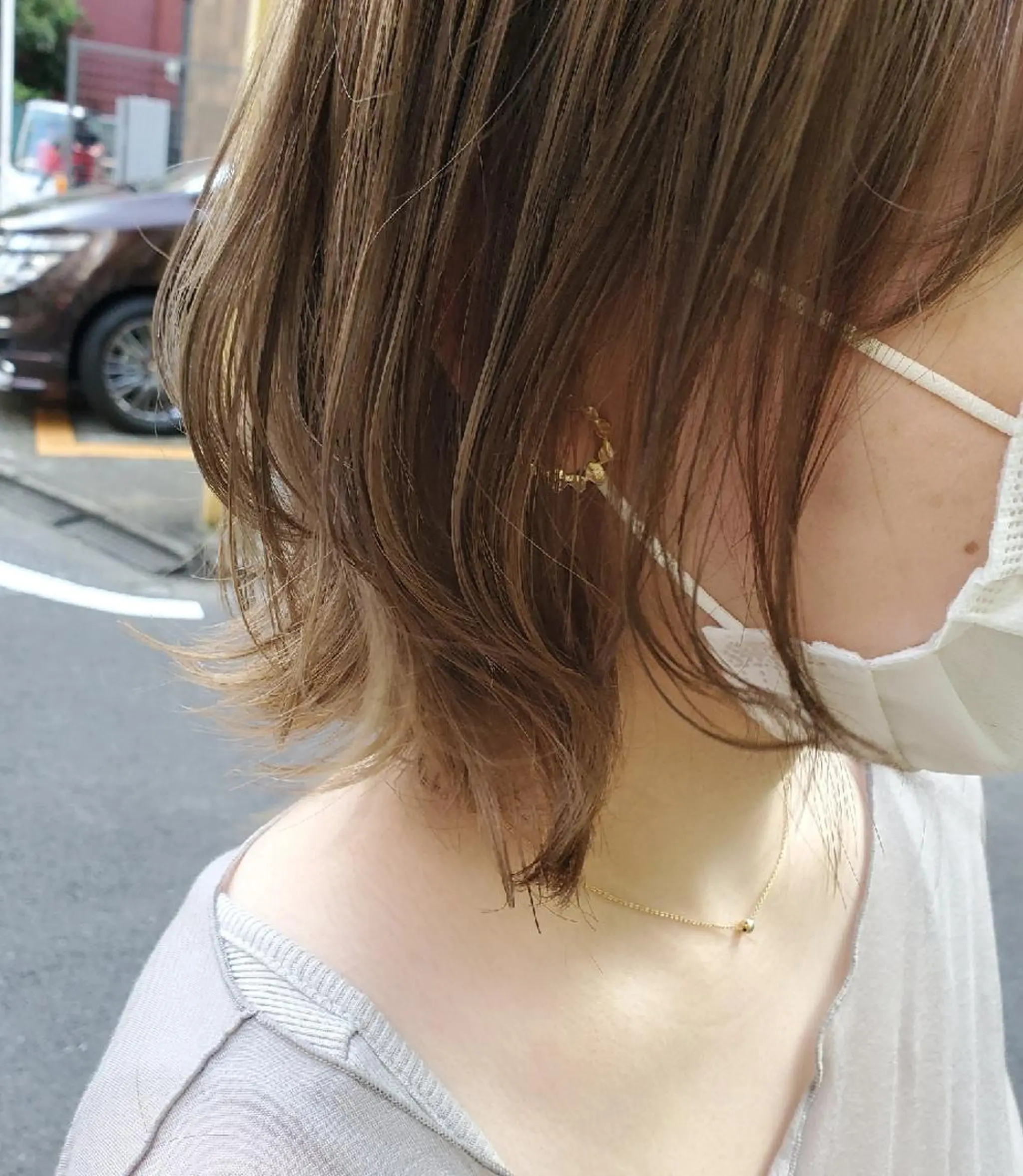 ショート 谷 結奈のヘアスタイル