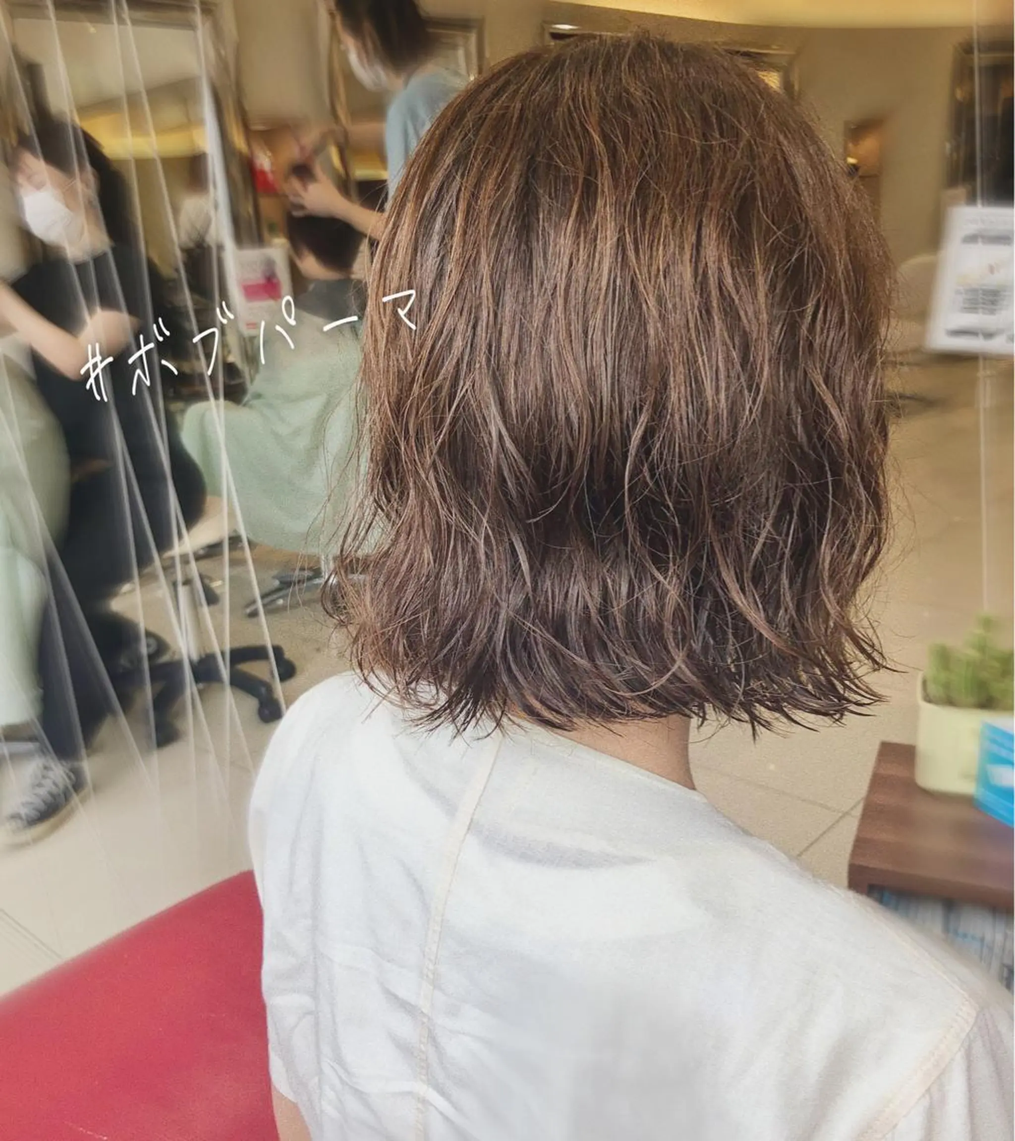 ミディアム パーマ 🌼こやま かおり🌼のヘアスタイル