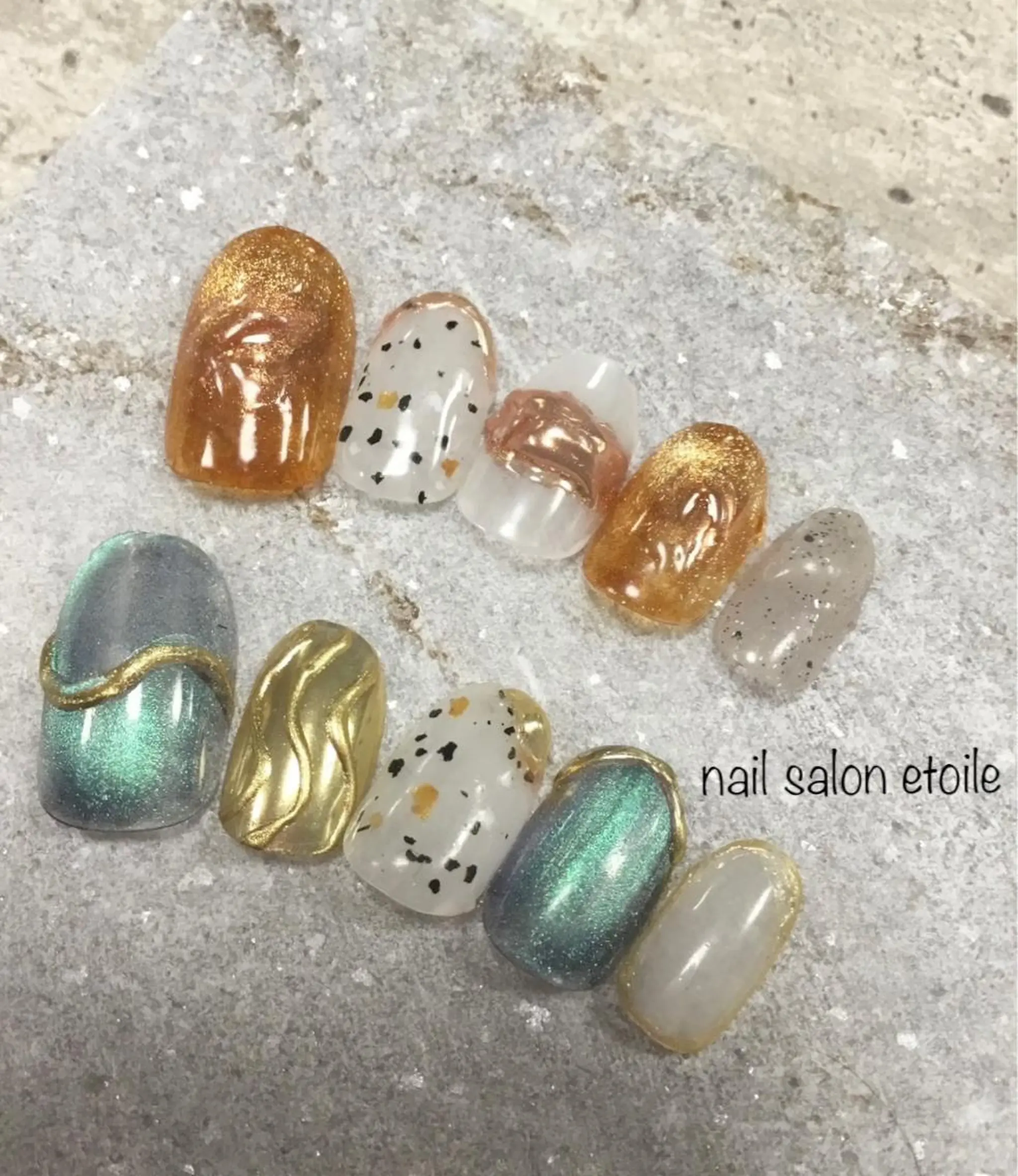 ネイル 横尾 麻里のネイルデザイン