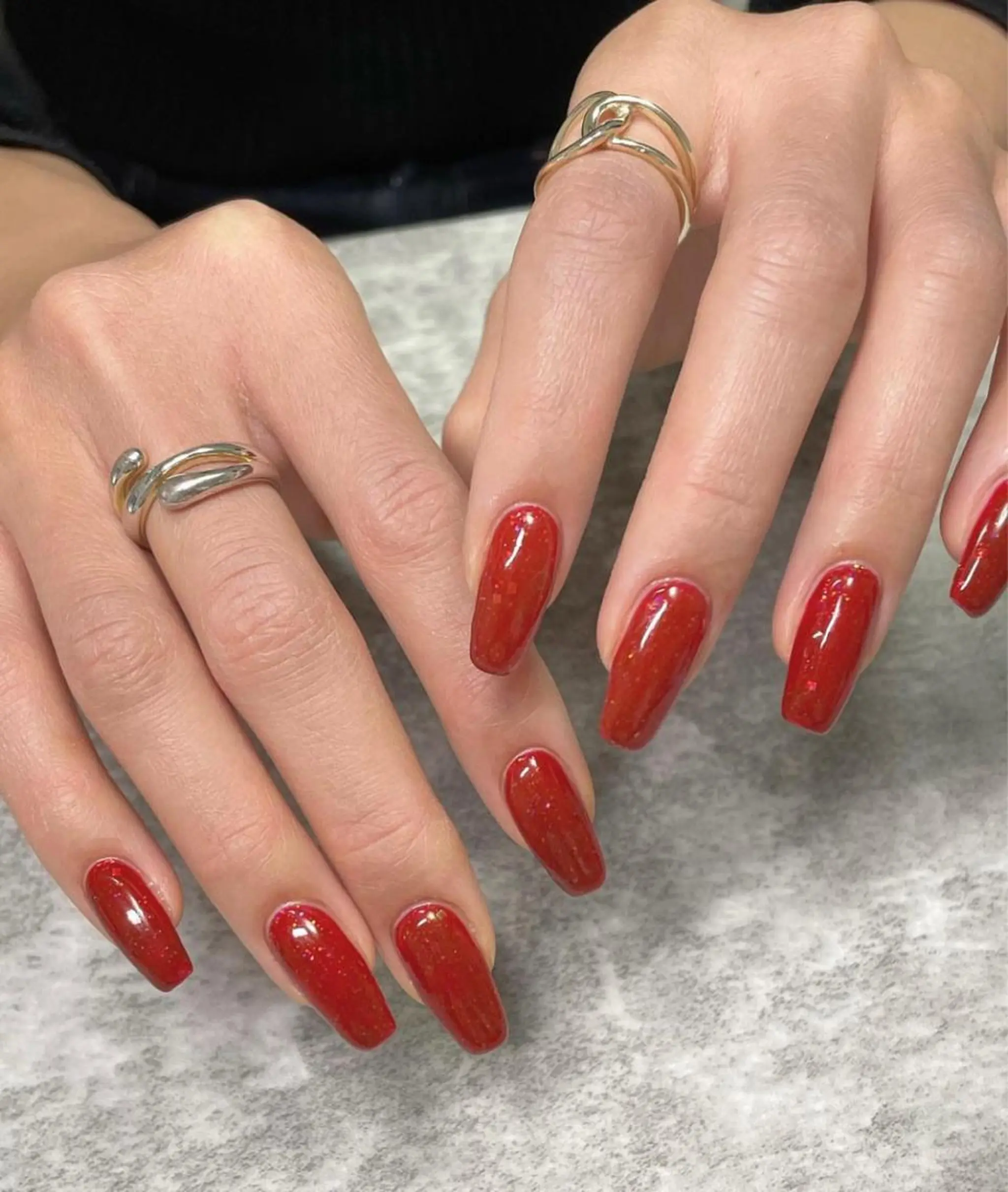 ネイル オーロラネイル 持ち込み ワンカラーネイル Ella salonのその他イメージ