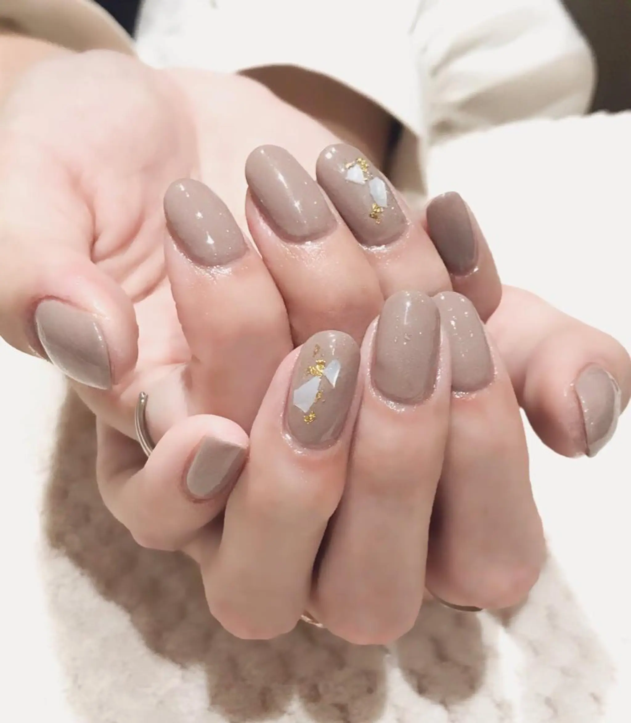 ネイル ジェルネイル ワンカラーネイル 春ネイル Nyanco Nailのネイルデザイン