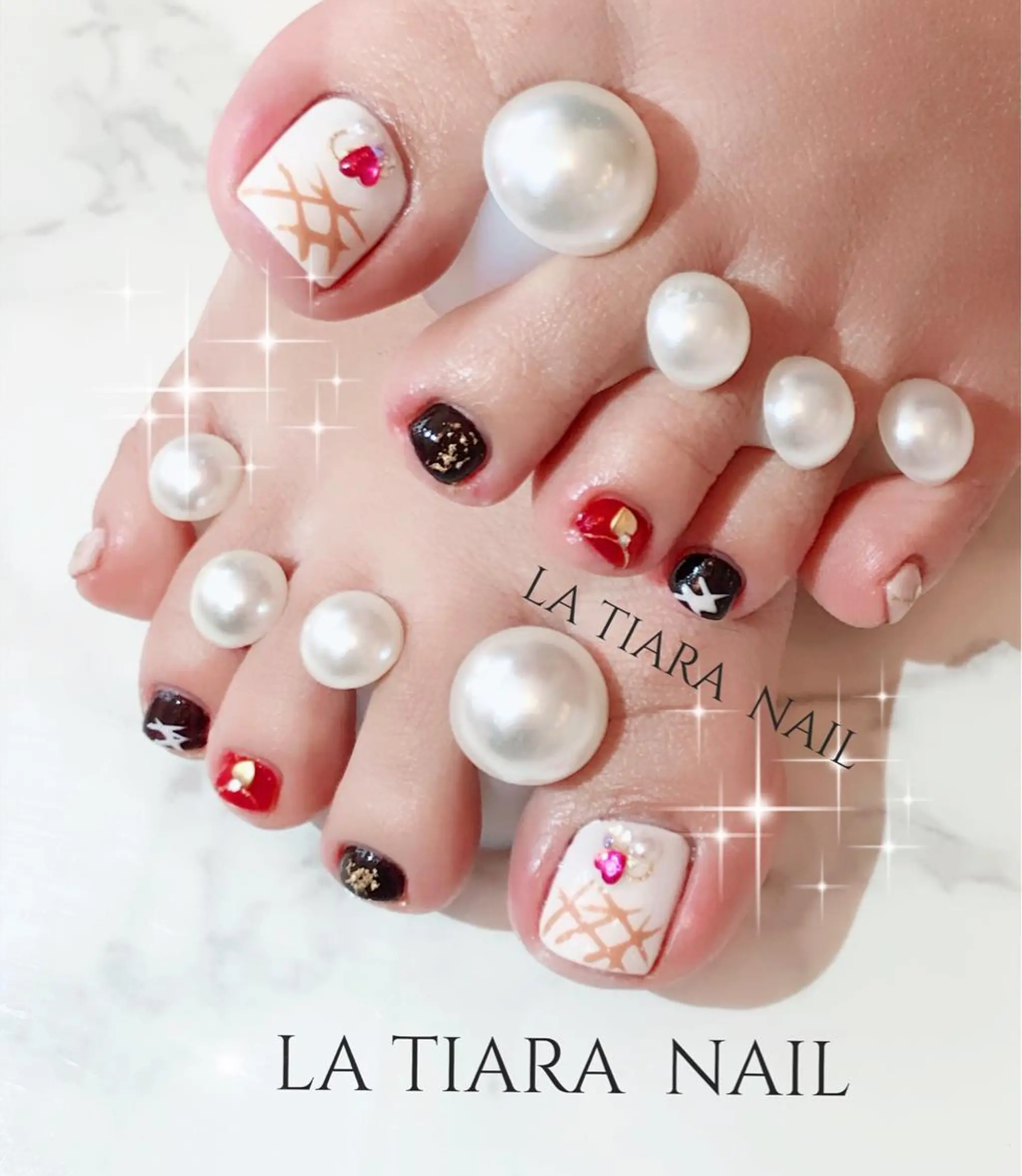 ネイル フットネイル Blue  bird  nail所属・Blue bird  nailのネイルデザイン