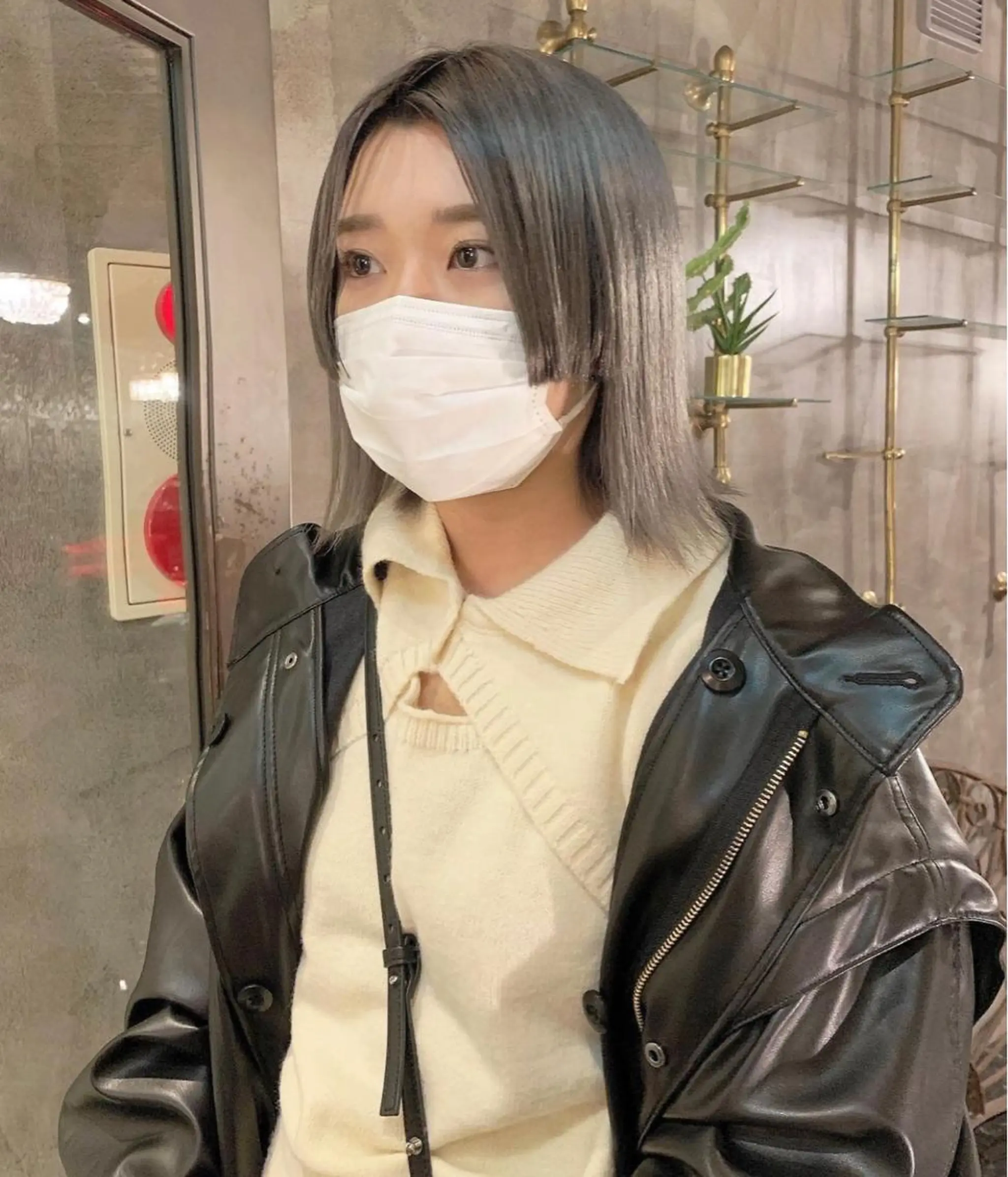 ロング カラー ヘアカラー haco＋所属・圧倒的デザイン力 店長🎨RENAのヘアスタイル