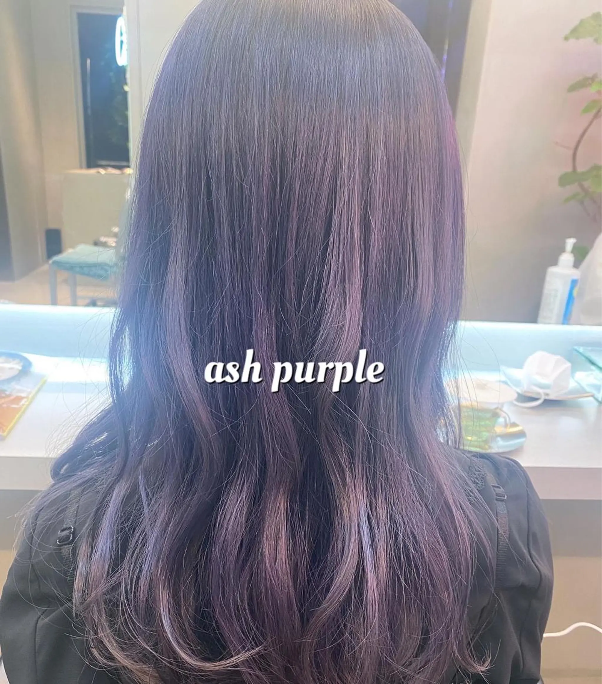 セミロング カラー ヘアカラー トリートメント 岡野 静華のヘアスタイル