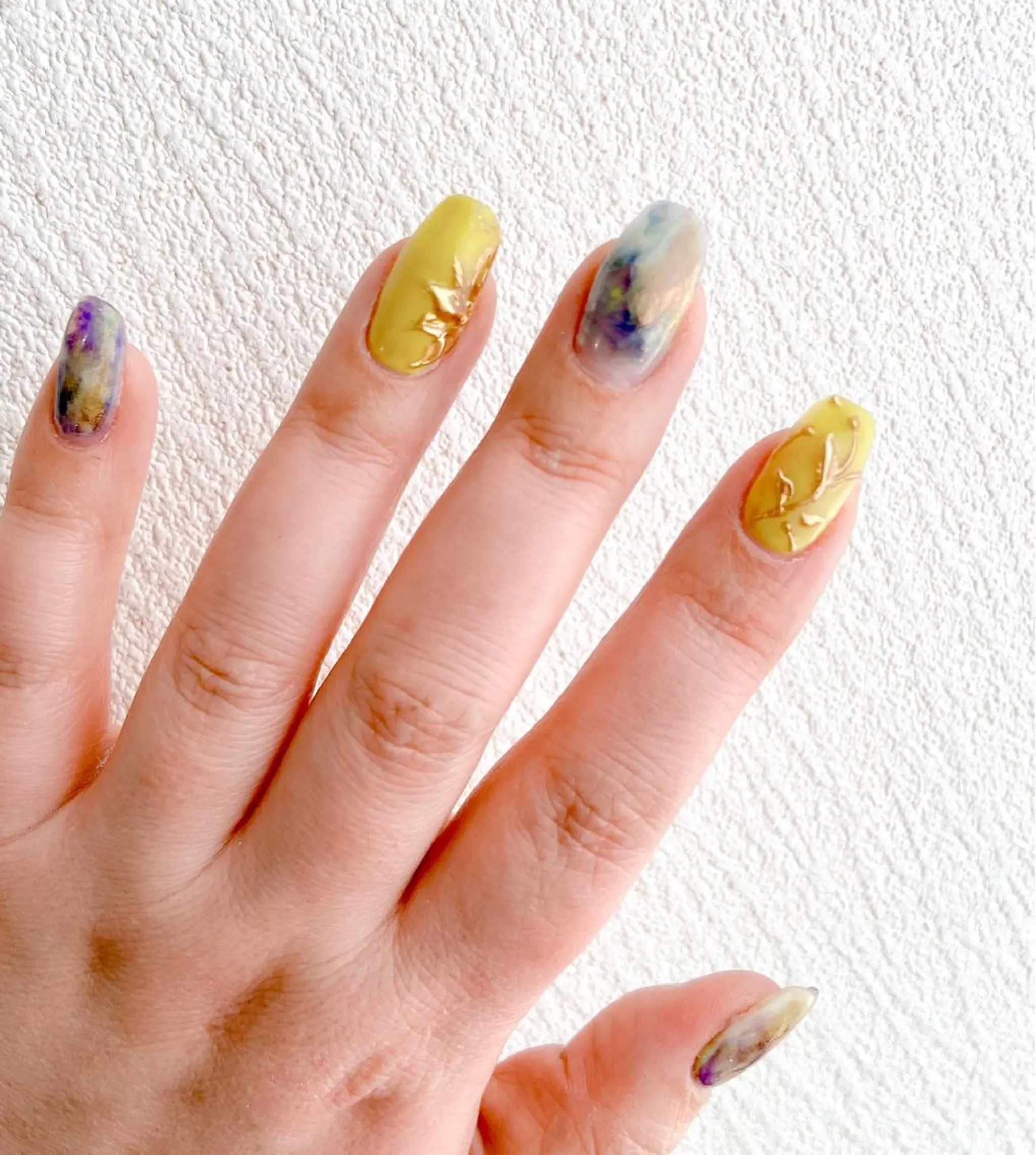 ネイル アートネイル ミラーネイル ニュアンスネイル lulucharis nailのネイルデザイン