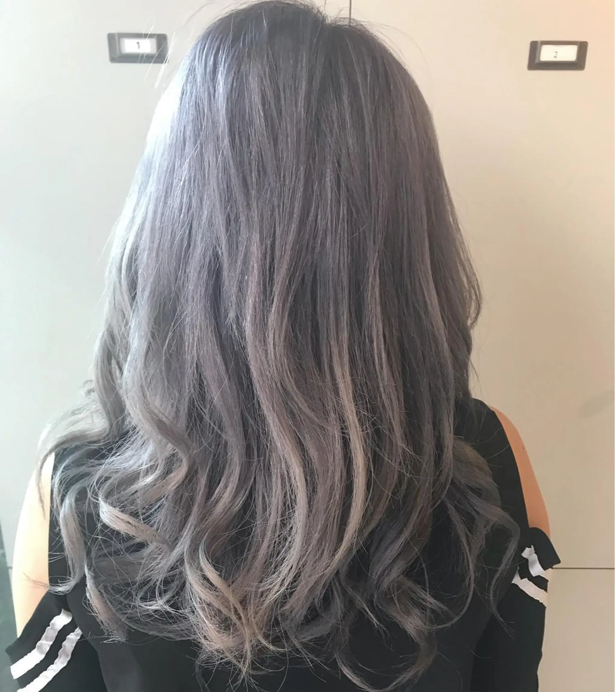 ロング カラー グレージュ REEED所属・メンズ特化👨 細谷碧海のヘアスタイル