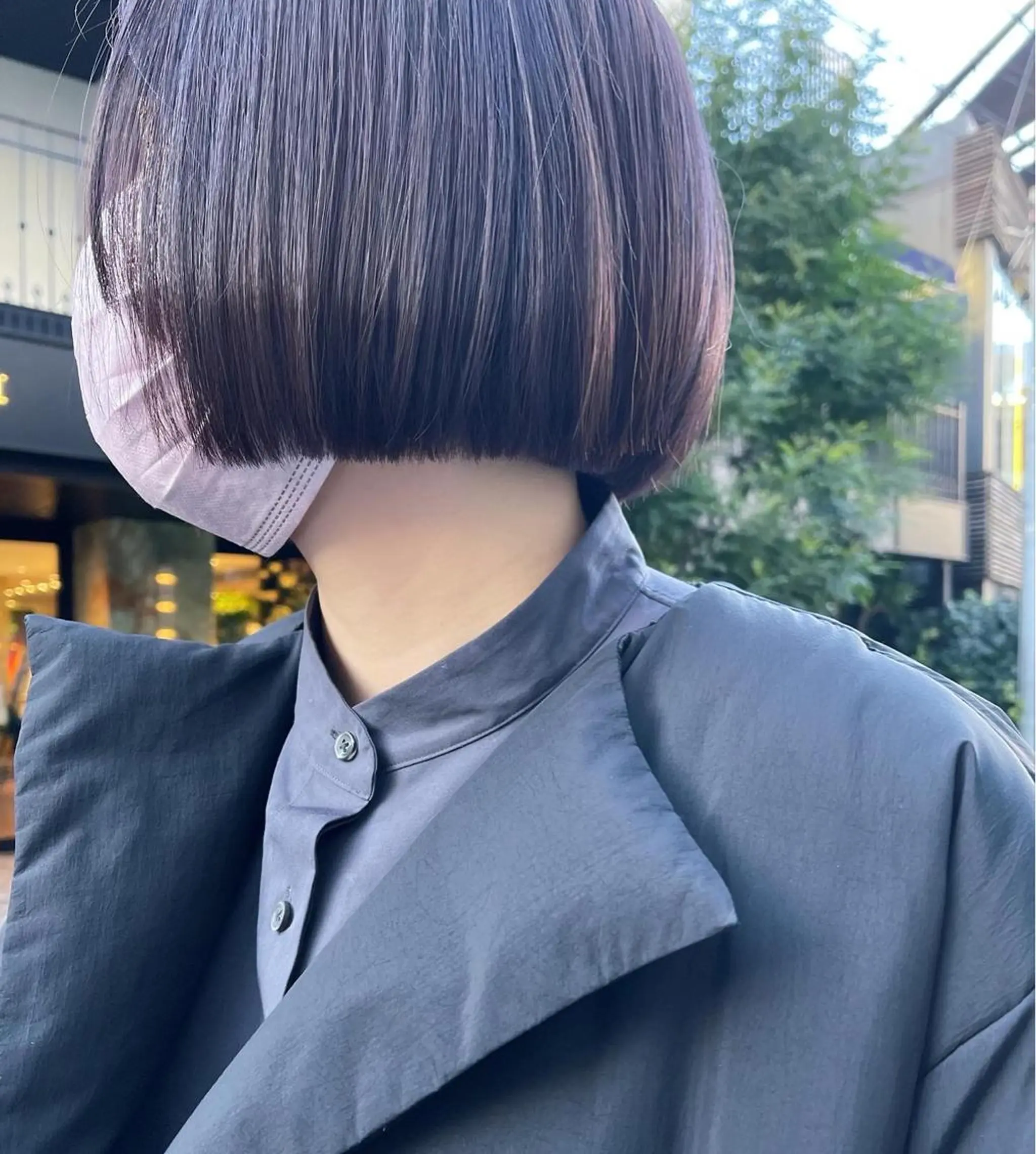 ショート カラー カット ヘアカラー トリートメント ボブ／レイヤー／艶 🦕risa  森下のヘアスタイル